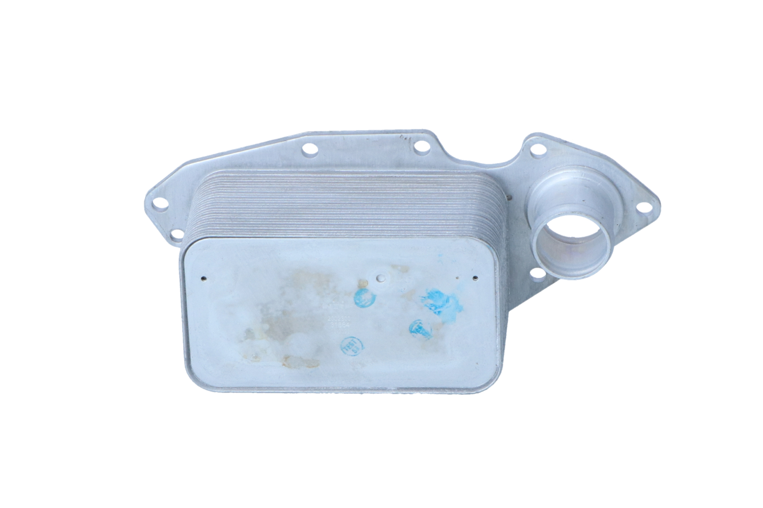 NRF 31864: Radiator ulei, ulei motor EASY FIT cu inel etansare