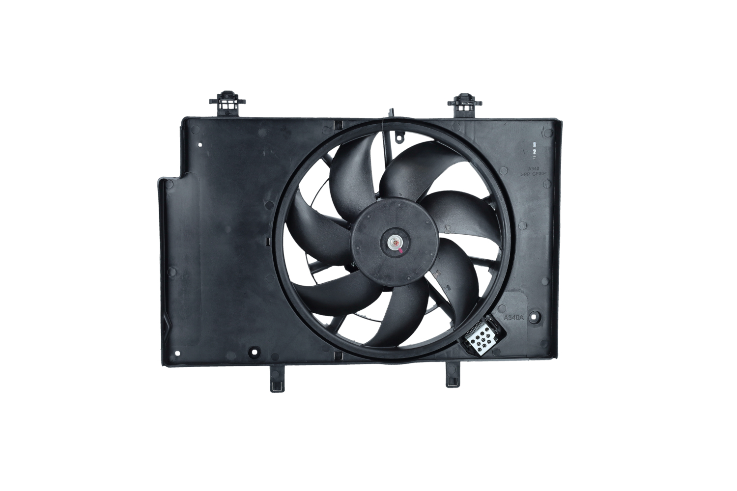 NRF 47957: Ventilator, radiator cu rama aerisire radiator