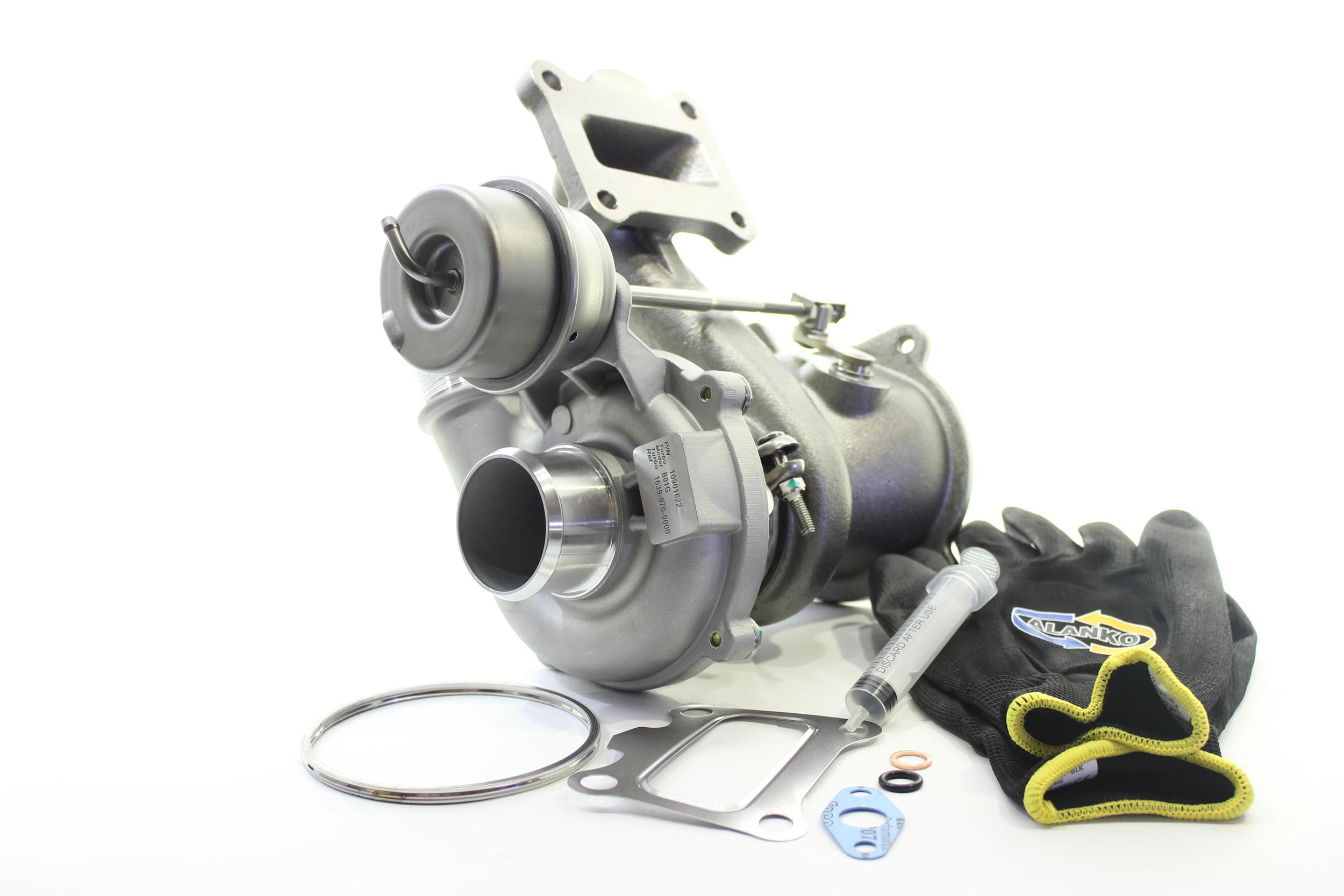 ALANKO 10901622: Turbosprężarka zawiera komplet uszczelek, z materiałem montażowym/ mocującym