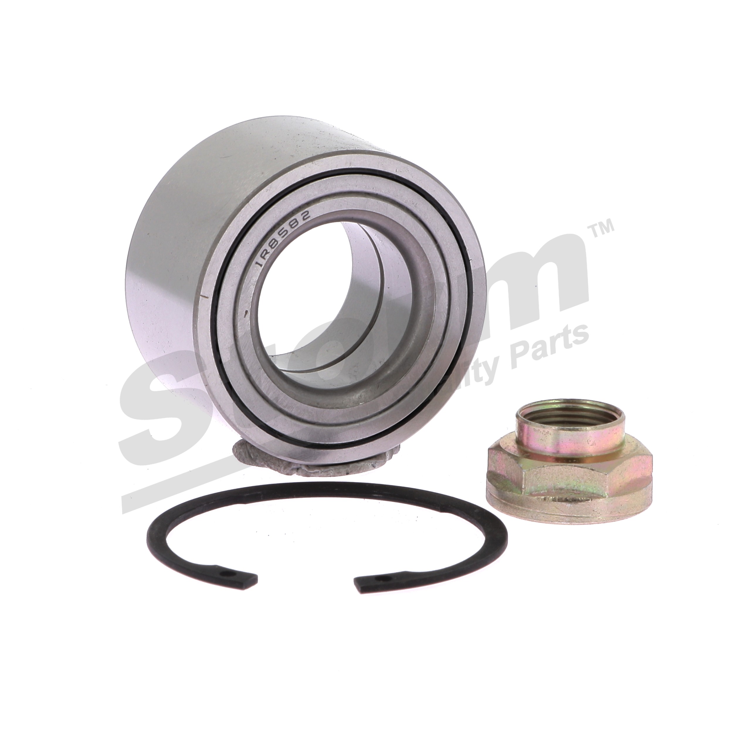 STORM QUALITY PARTS 100165: Juego de cojinete de rueda Eje delantero, sin buje de rueda, sin sensor ABS incorporado