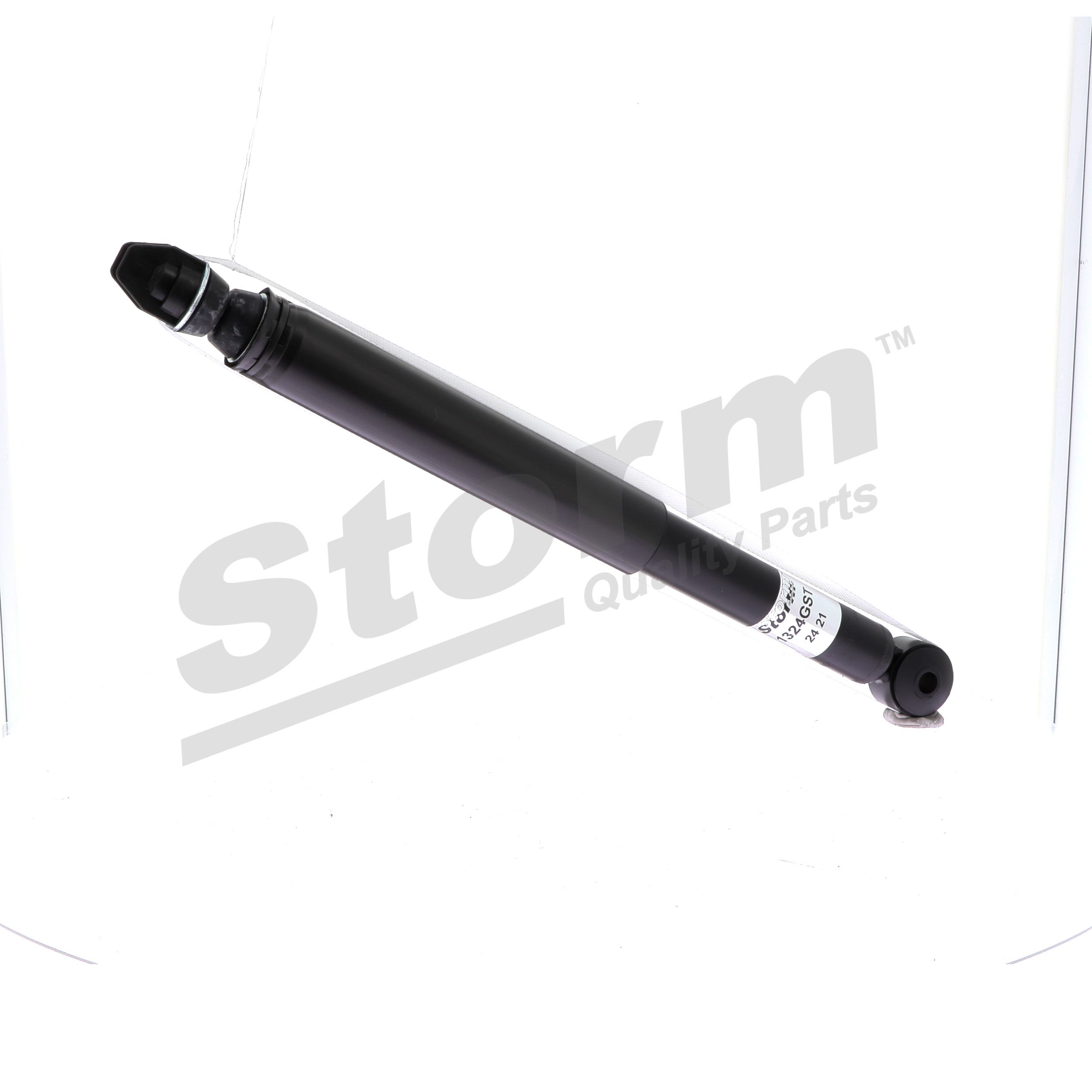STORM QUALITY PARTS 1324G: Amortiguador Eje trasero, Presión de aceite, Presión de gas, Columna de amortiguador, Amortiguador con muelle de tope