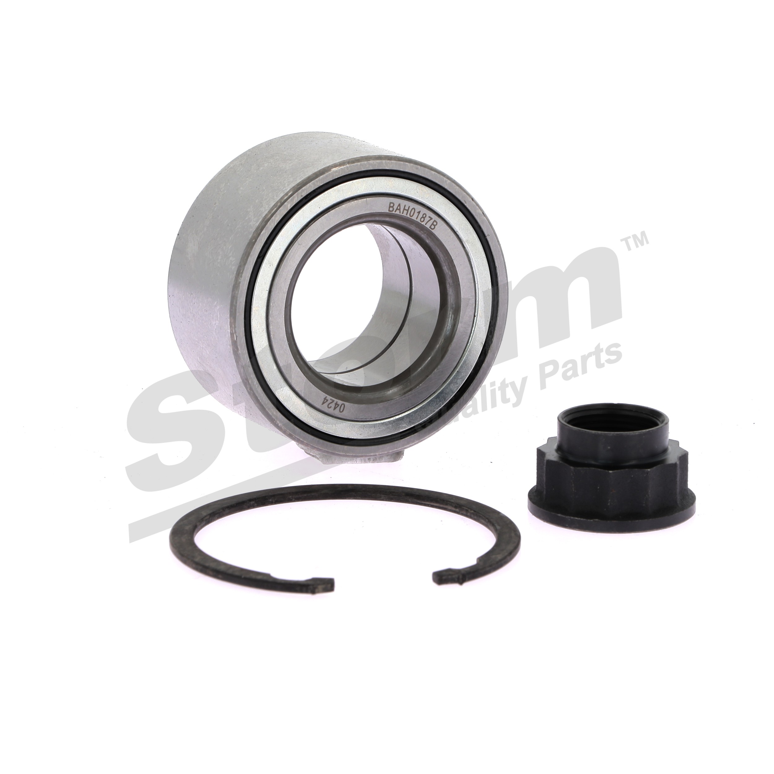 STORM QUALITY PARTS 134065: Juego de cojinete de rueda Eje delantero, sin buje de rueda, sin sensor ABS incorporado