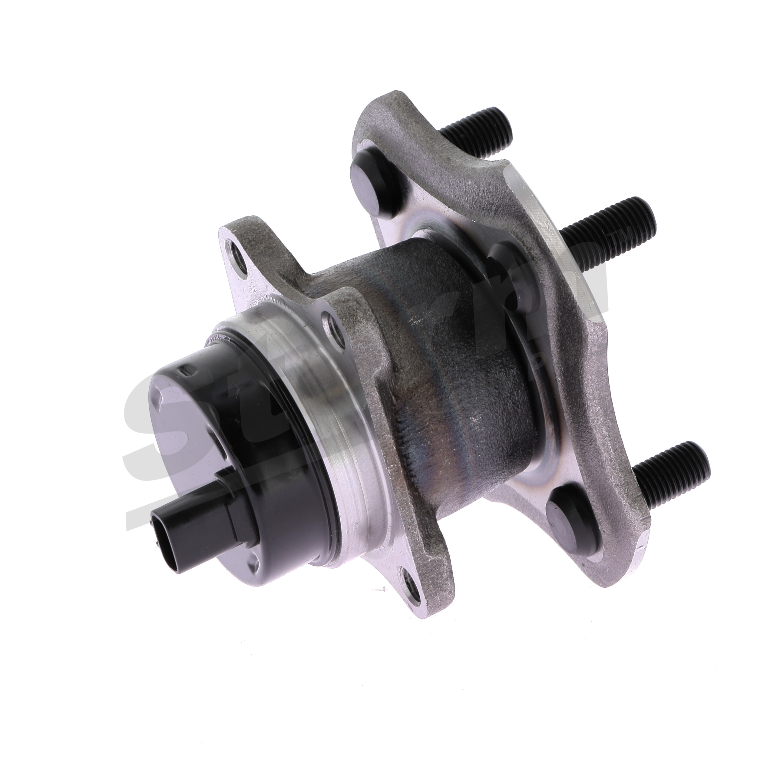 STORM QUALITY PARTS 134066: Juego de cojinete de rueda Eje trasero, Rodamiento integrado en buje de rueda, con sensor ABS incorporado