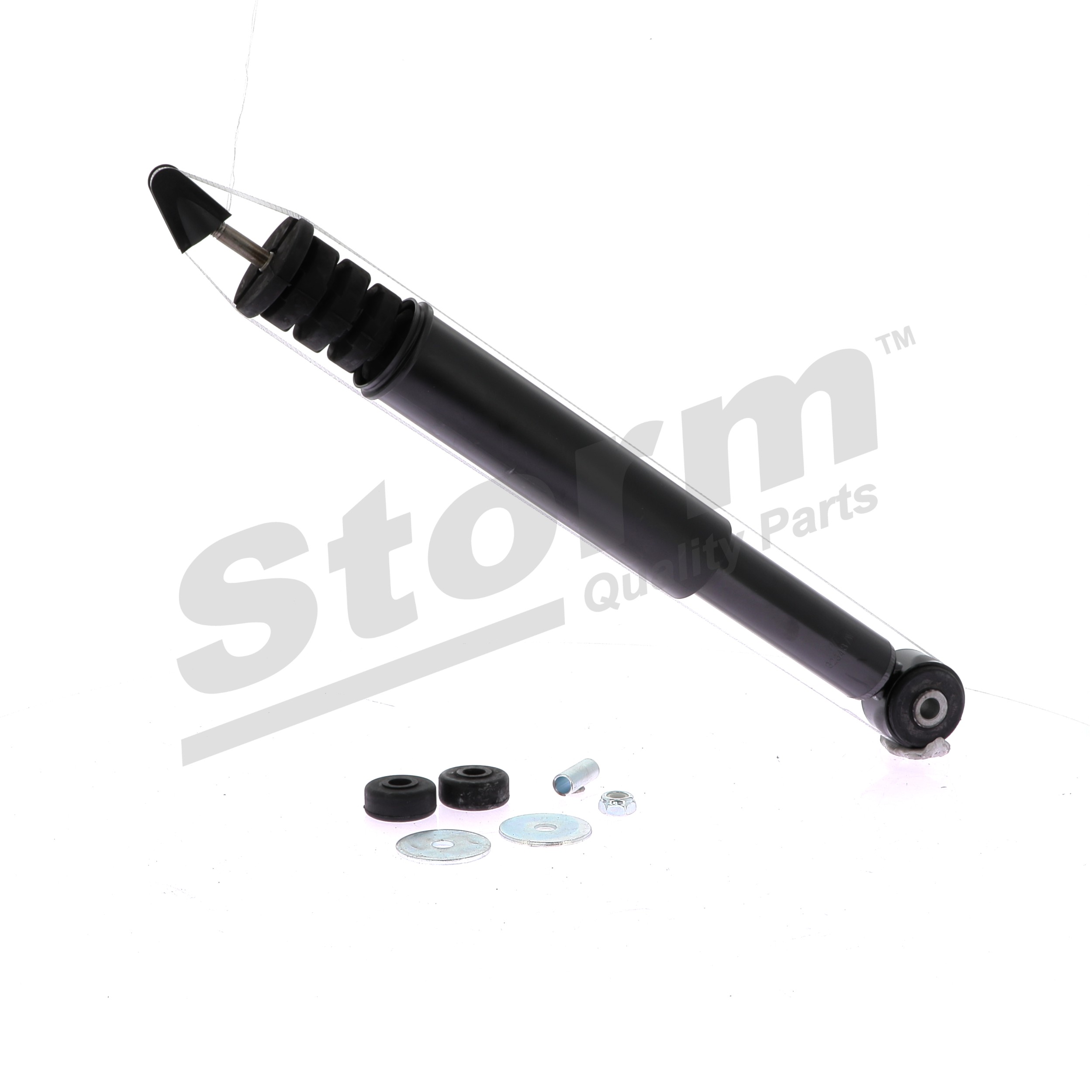 STORM QUALITY PARTS 1422G: Amortiguador Eje trasero, Presión de aceite, Presión de gas, Columna de amortiguador, Amortiguador con muelle de tope