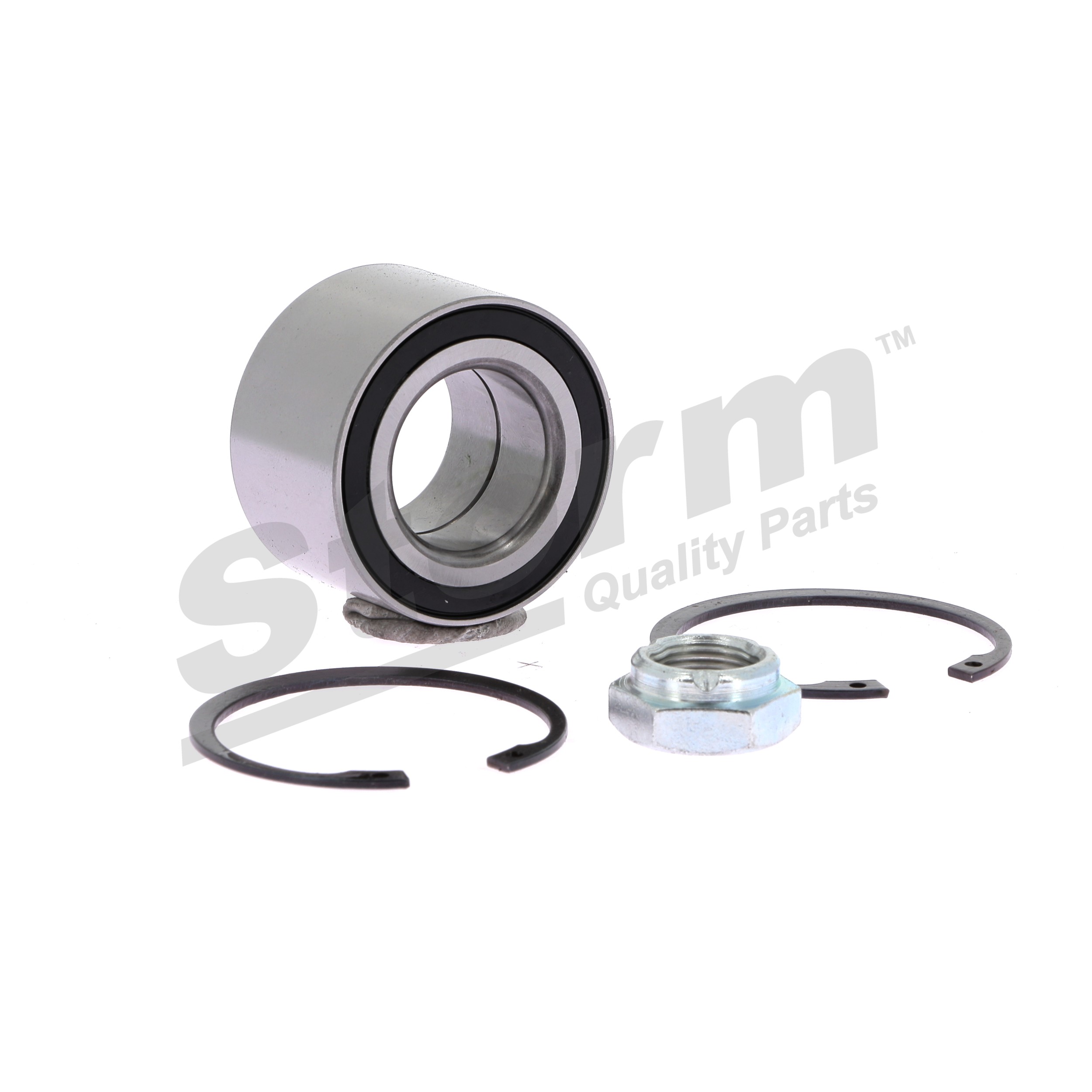 STORM QUALITY PARTS 190933: Juego de cojinete de rueda Eje delantero, sin buje de rueda, sin sensor ABS incorporado