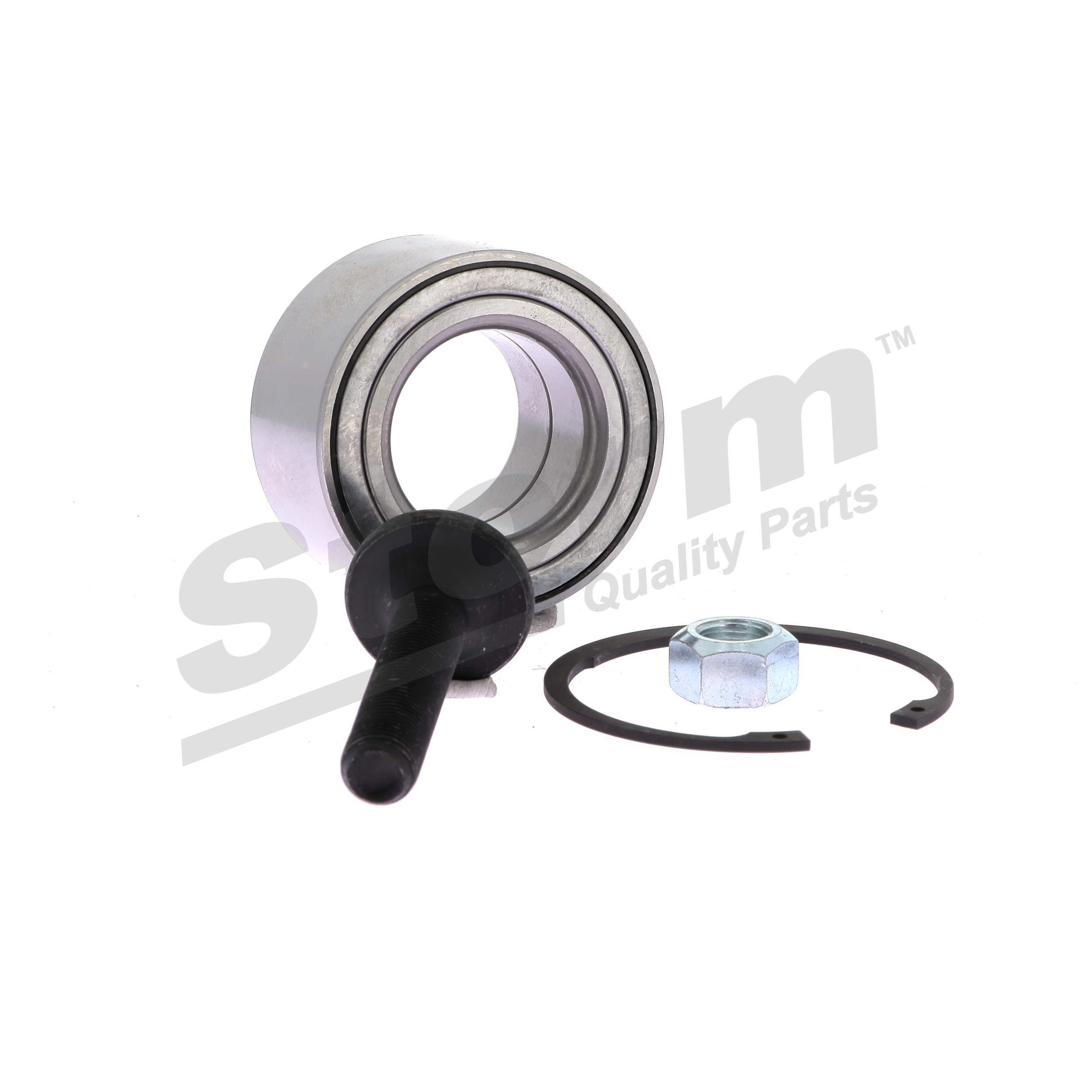 STORM QUALITY PARTS 199195: Juego de cojinete de rueda Eje delantero, sin buje de rueda, sin sensor ABS incorporado