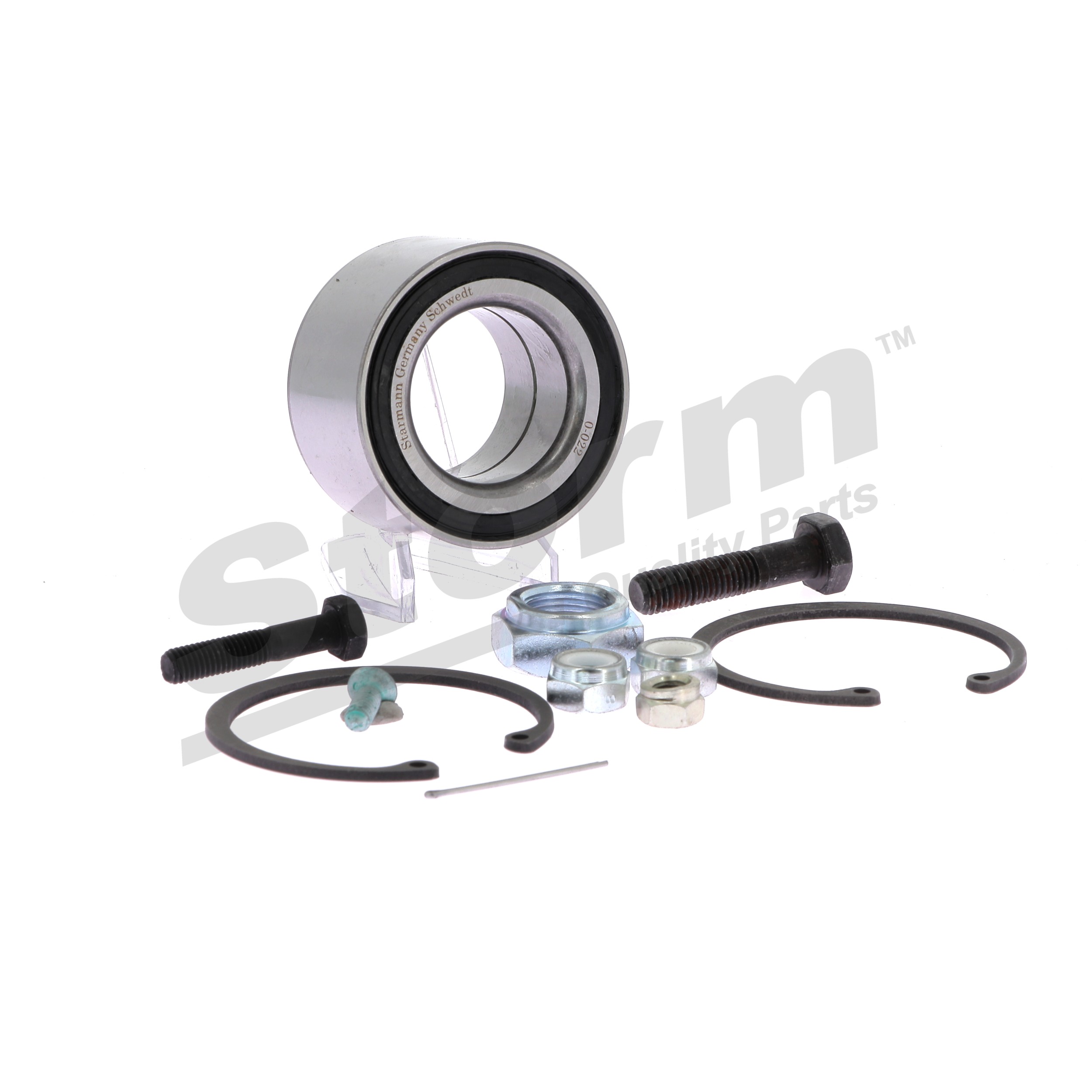 STORM QUALITY PARTS 199903: Juego de cojinete de rueda Eje delantero, sin buje de rueda, sin sensor ABS incorporado
