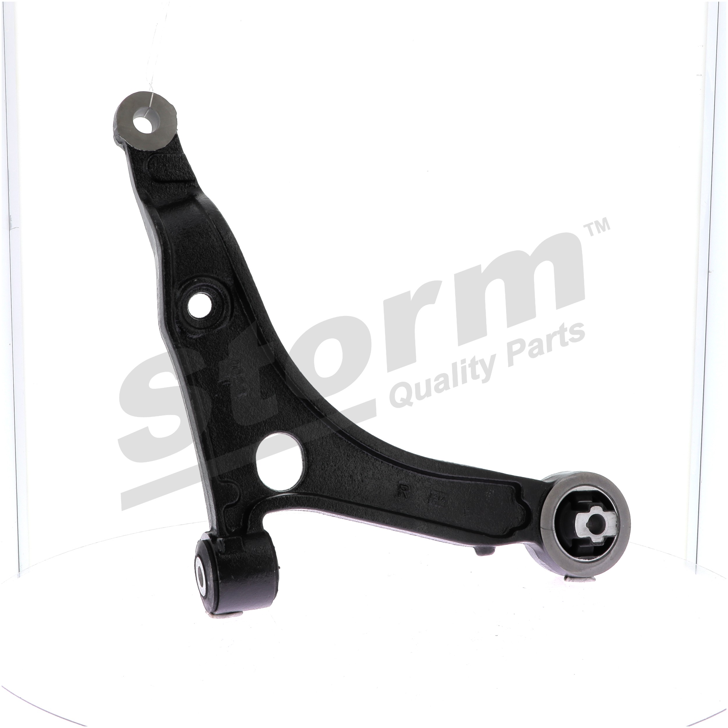STORM QUALITY PARTS 25557: Barra oscilante de suspensión de ruedas Eje delantero, derecha, sin rótula de suspensión/carga