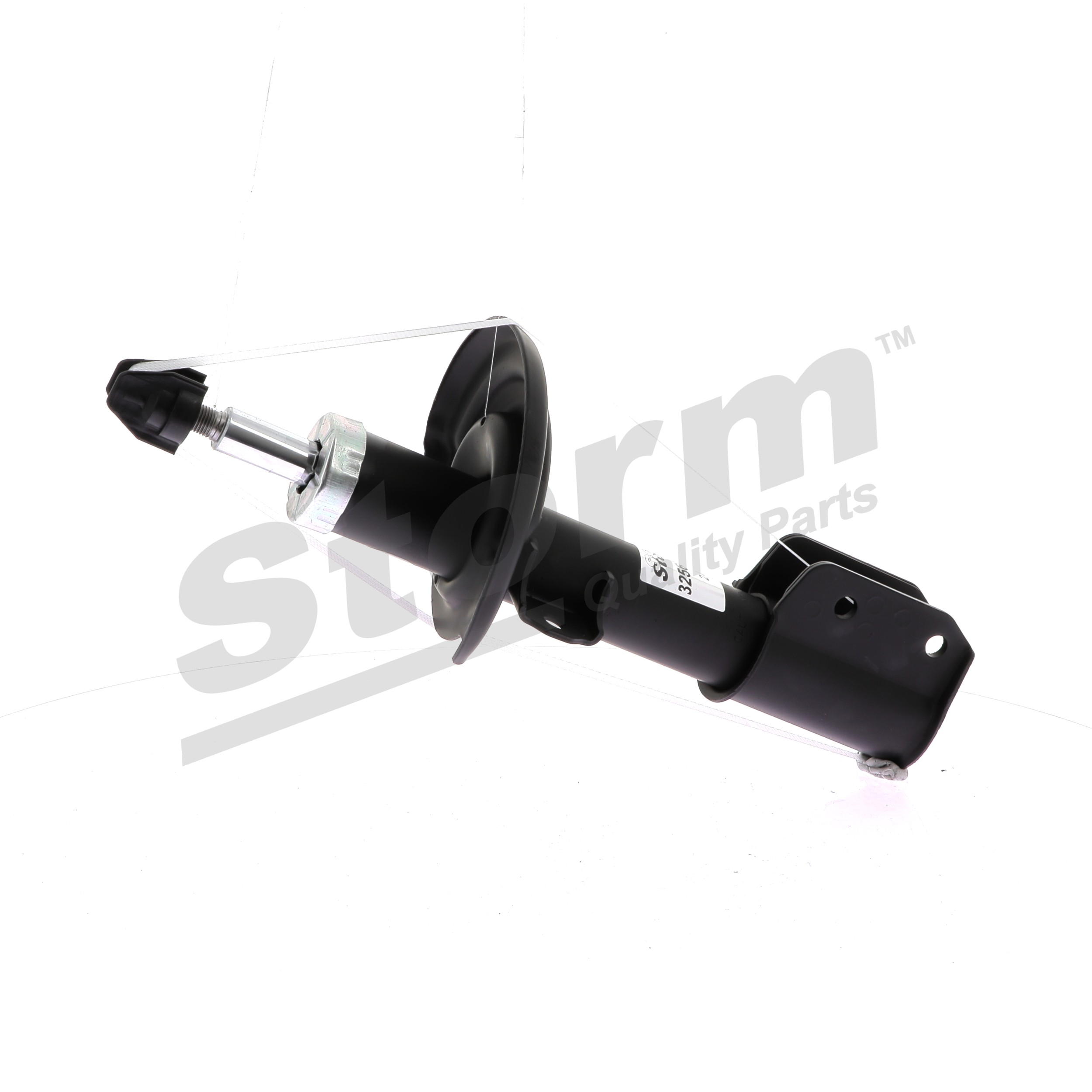 STORM QUALITY PARTS 3256DG: Amortizators Priekšējais tilts pa labi, Eļļas spiediens, Gāzes spiediens, Amortizatora statne