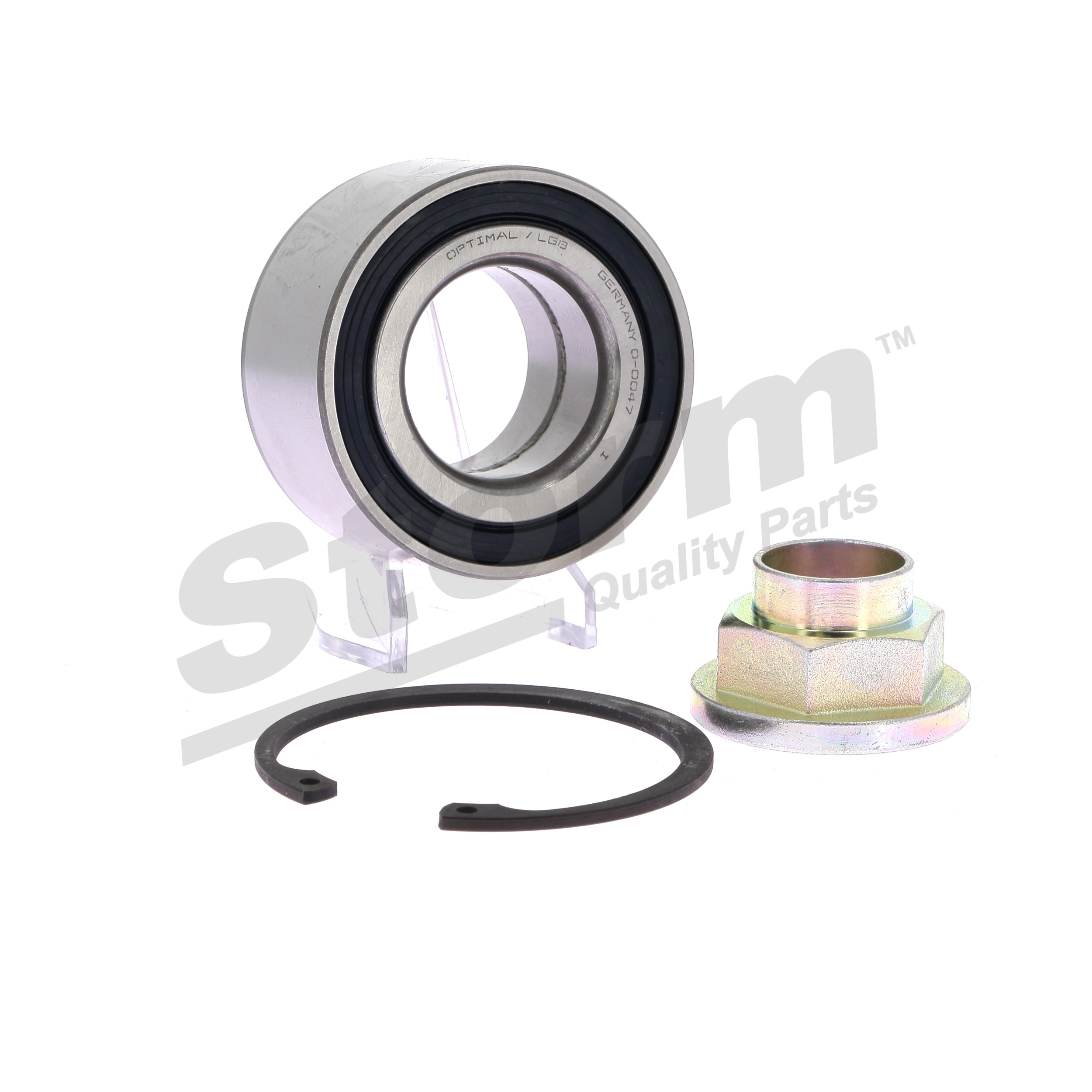 STORM QUALITY PARTS 33065: Juego de cojinete de rueda Eje delantero, sin buje de rueda, sin sensor ABS incorporado