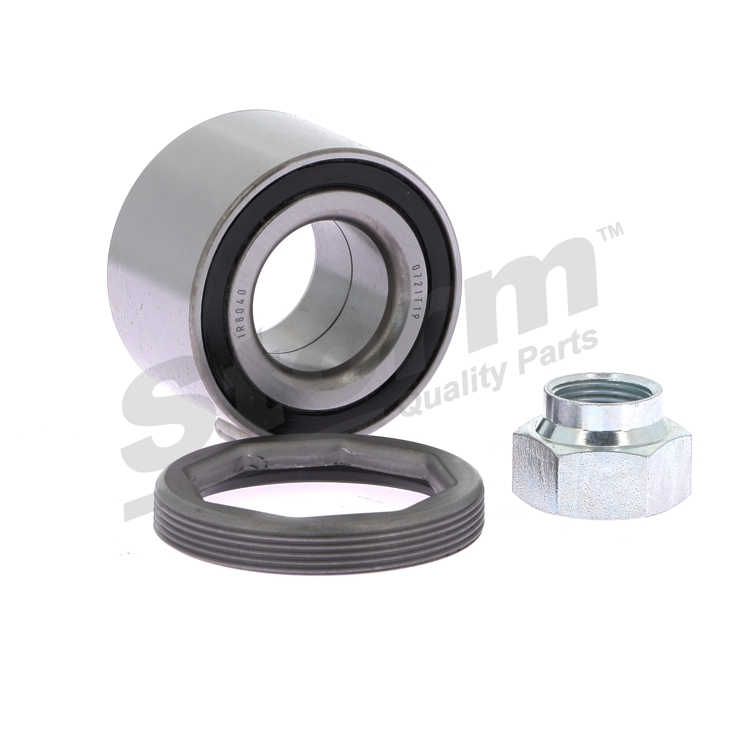 STORM QUALITY PARTS 333225: Juego de cojinete de rueda Eje delantero, sin buje de rueda, sin sensor ABS incorporado