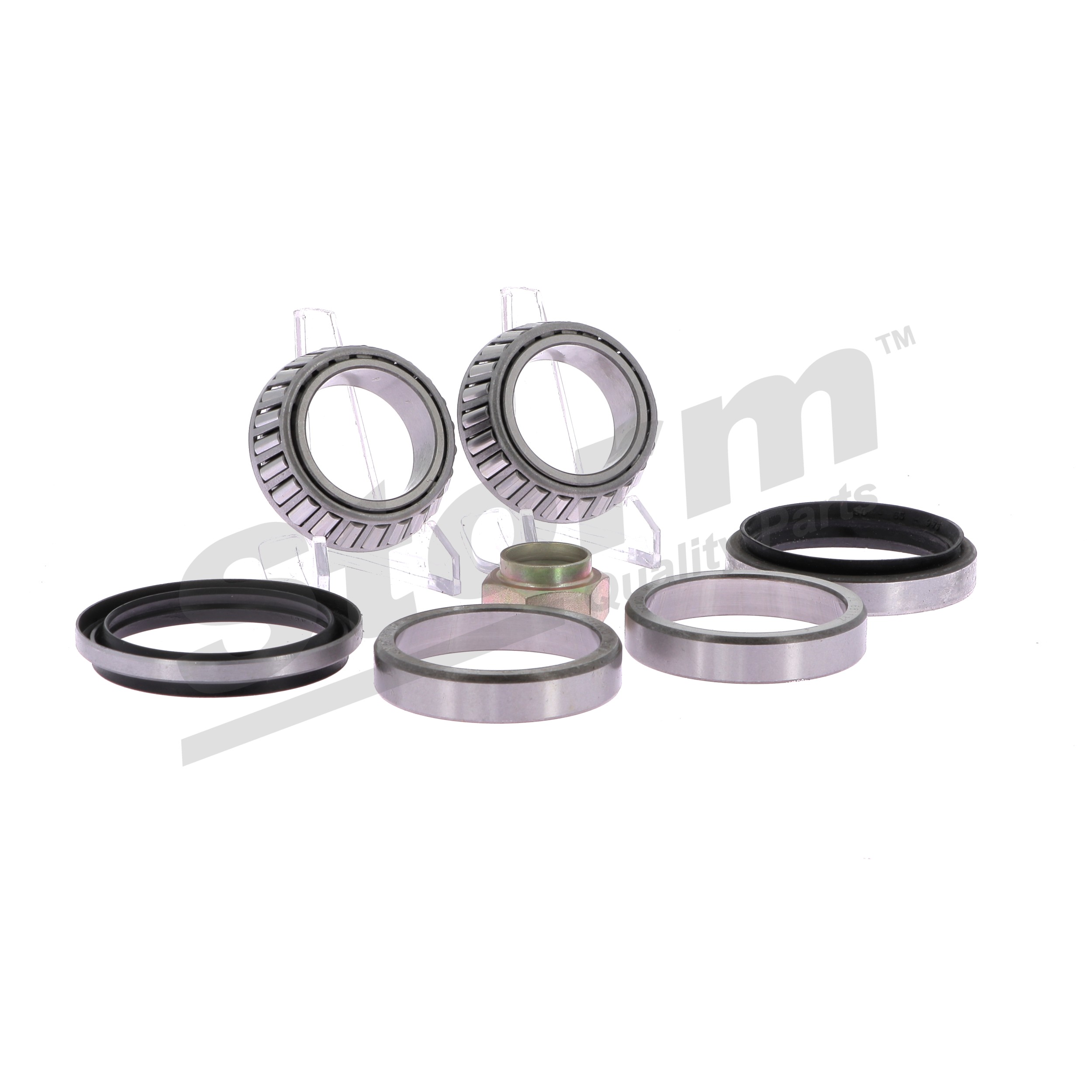 STORM QUALITY PARTS 390995: Juego de cojinete de rueda Eje delantero, sin buje de rueda, sin sensor ABS incorporado