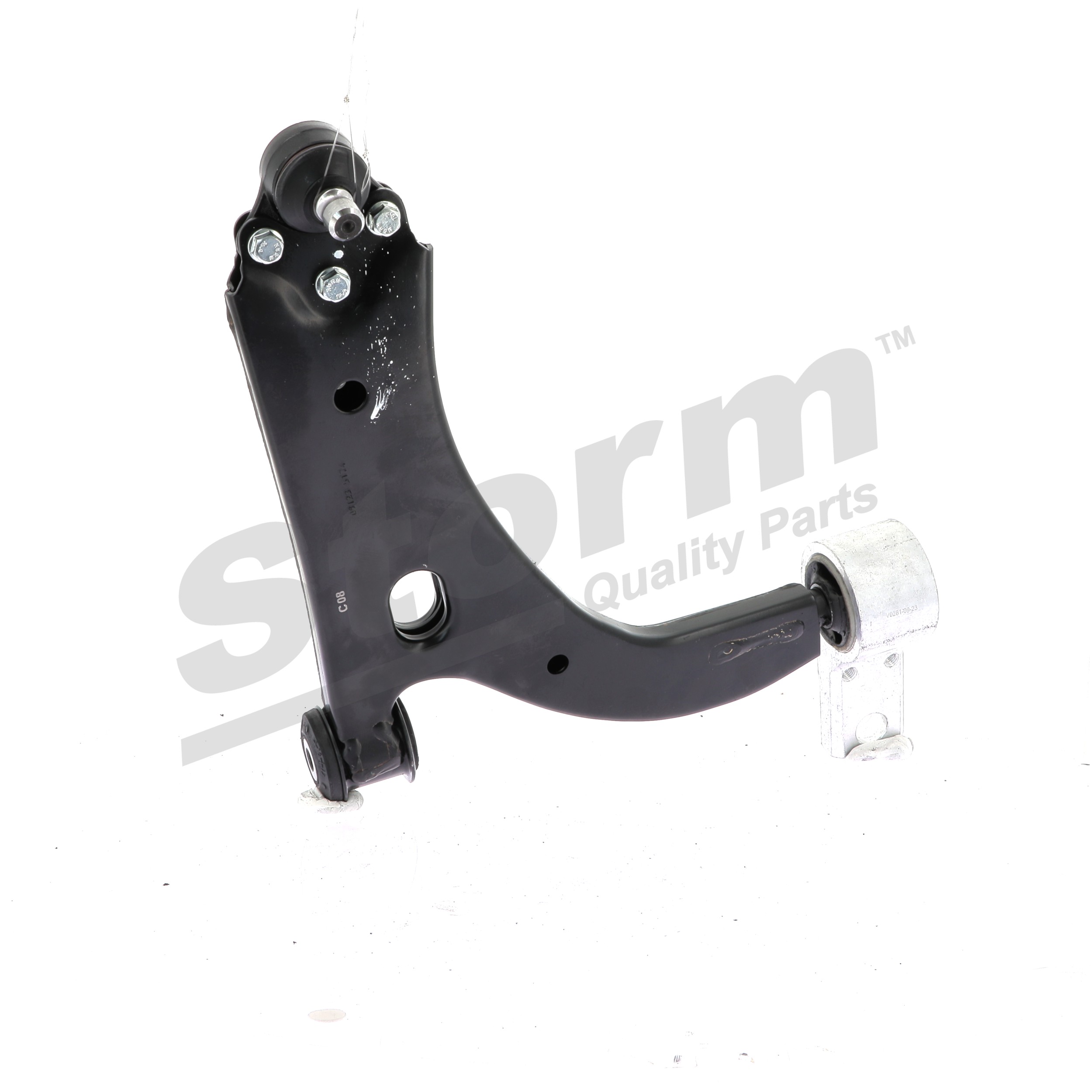 STORM QUALITY PARTS 41062: Barra oscilante de suspensión de ruedas Eje delantero, derecha, con rótula de suspensión/carga