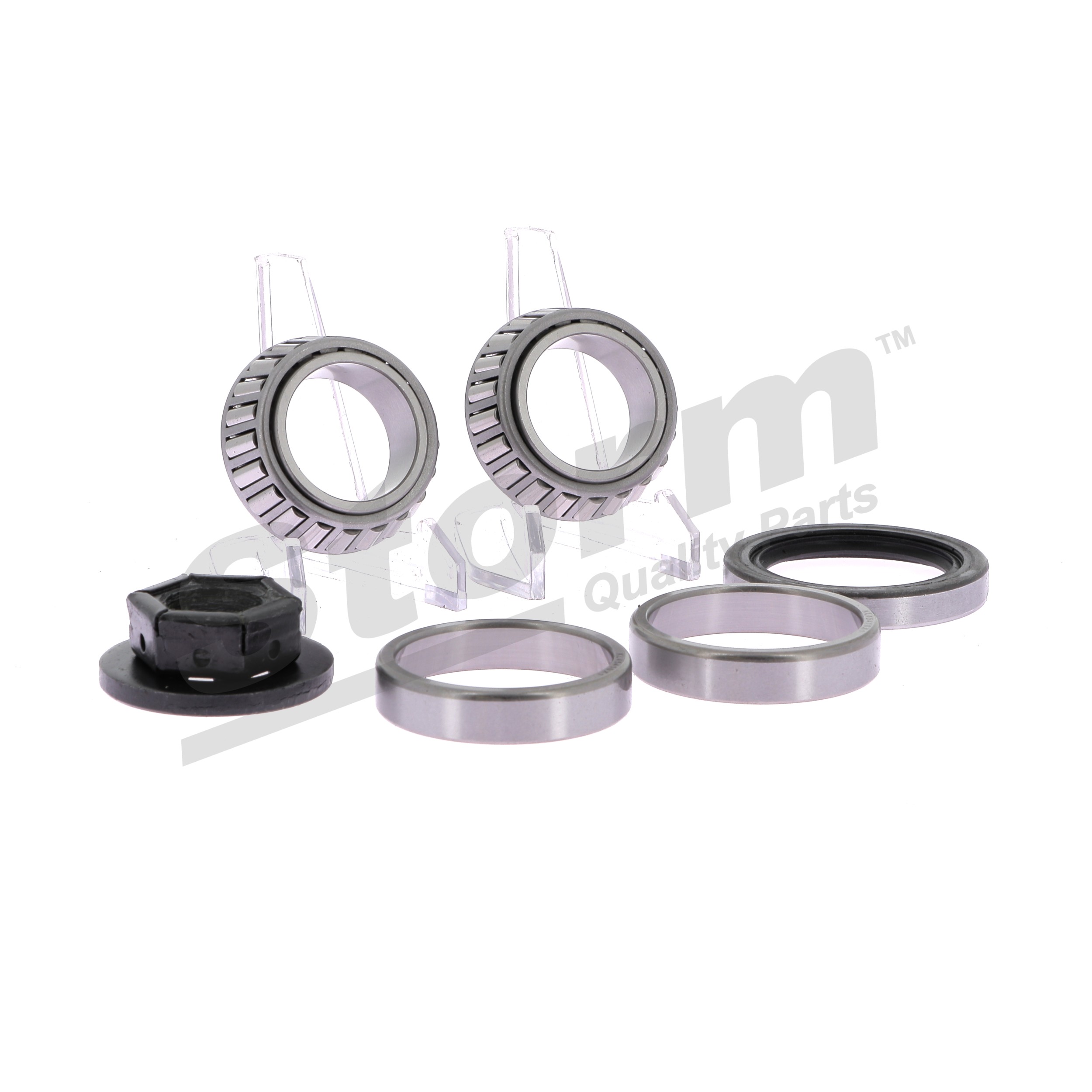 STORM QUALITY PARTS 44065: Juego de cojinete de rueda Eje trasero, sin buje de rueda, sin sensor ABS incorporado