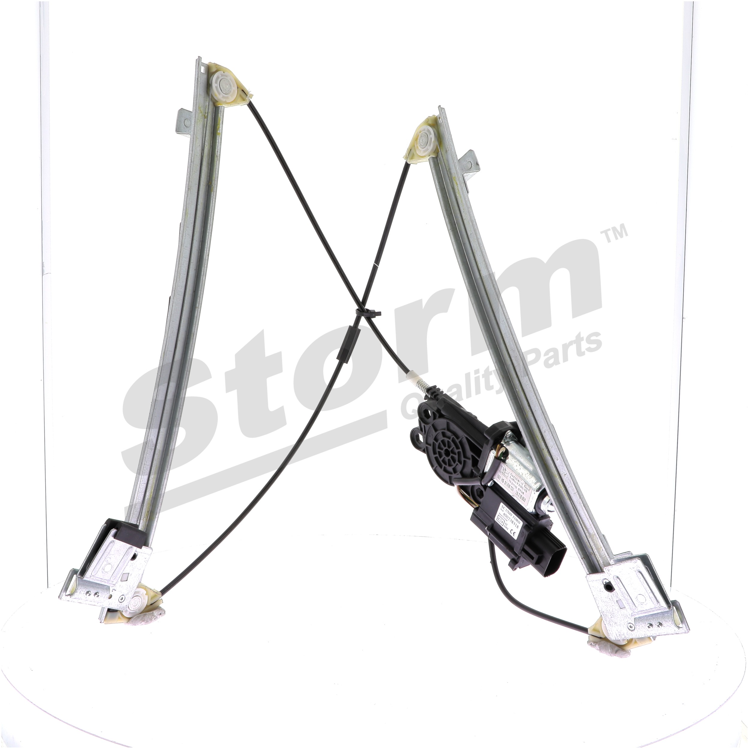 STORM QUALITY PARTS 46580: Γρύλος παραθύρου μπροστά δεξιά, ηλεκτρικό, με ηλεκτρικό μοτέρ