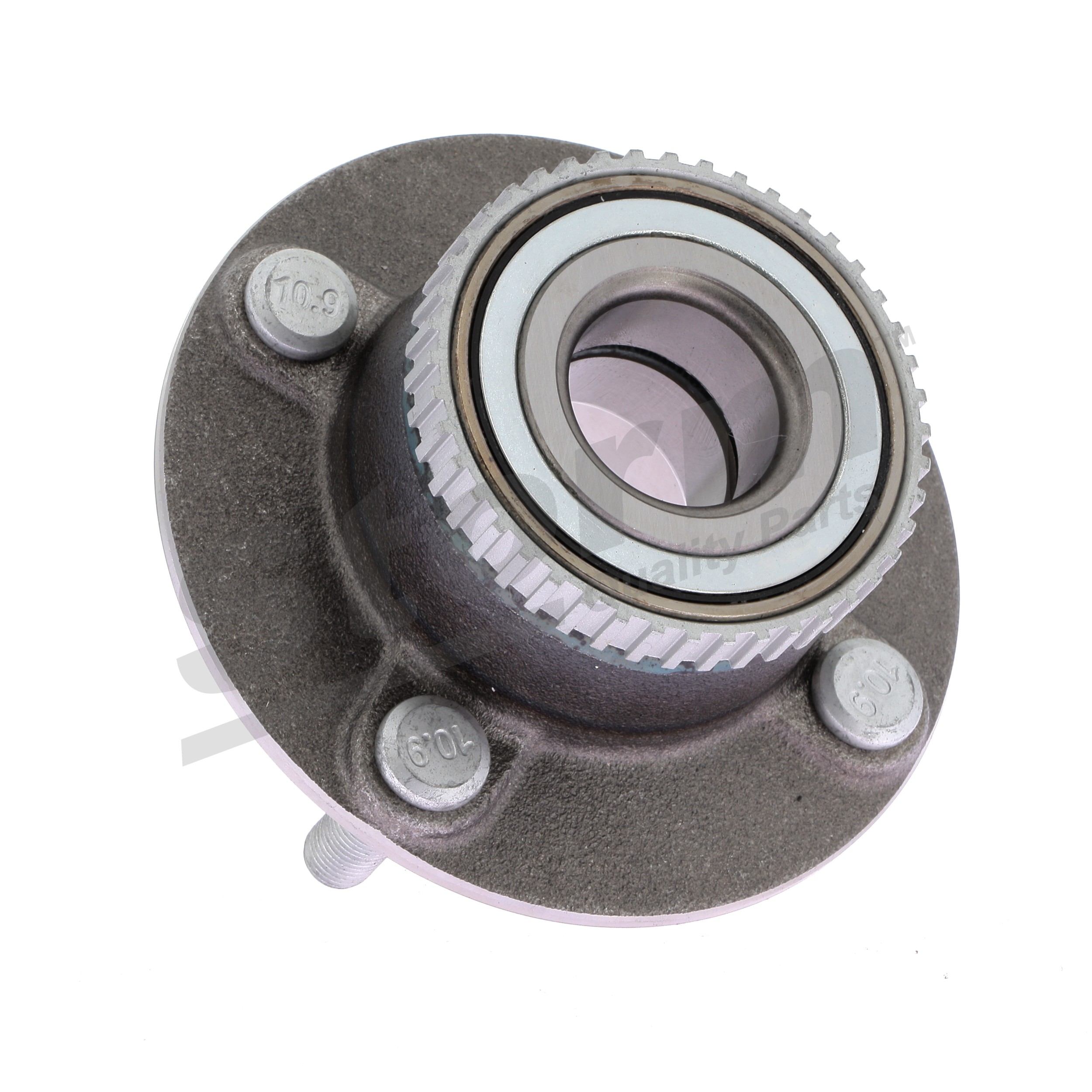 STORM QUALITY PARTS 47065: Juego de cojinete de rueda Eje trasero, Rodamiento integrado en buje de rueda, sin sensor ABS incorporado