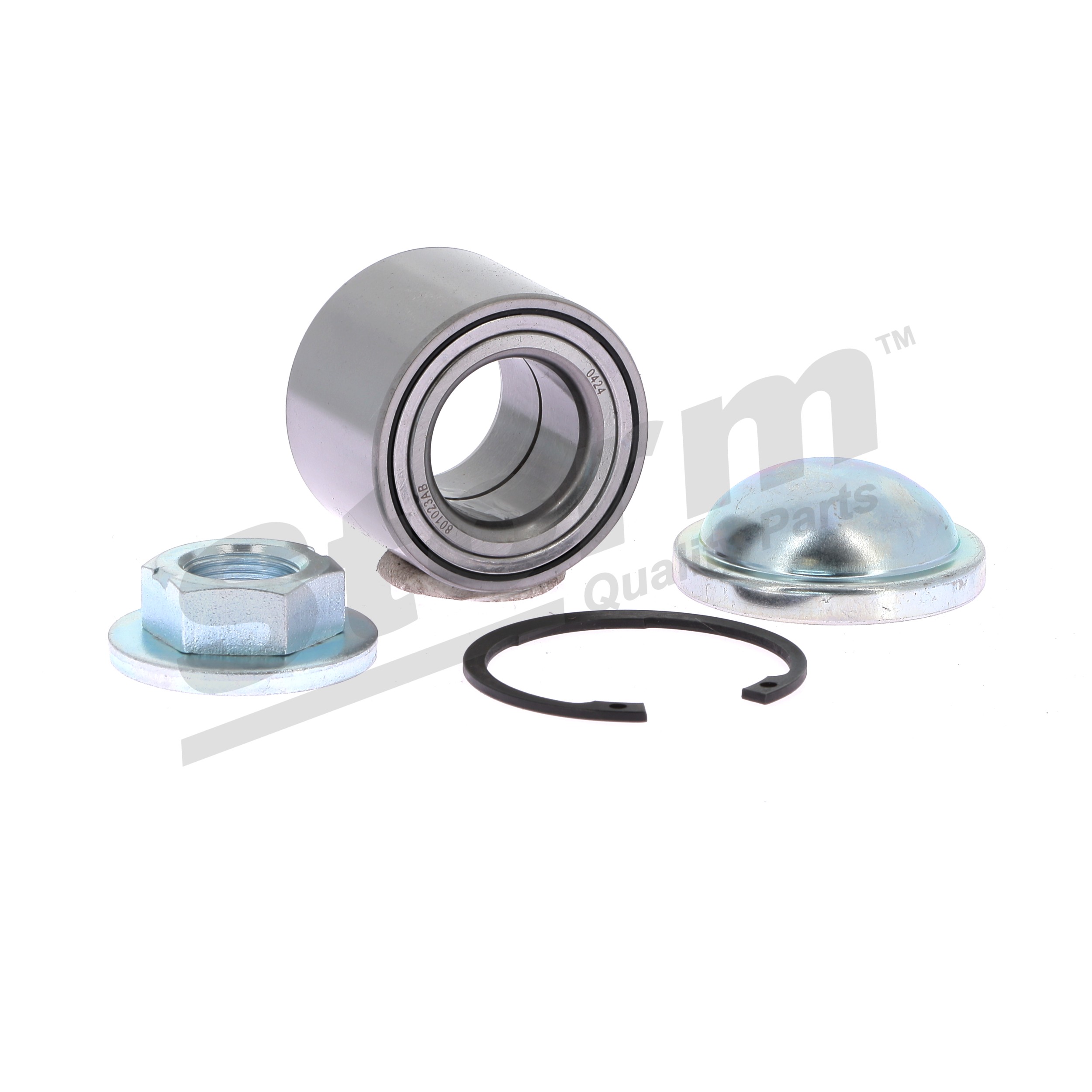 STORM QUALITY PARTS 48565: Juego de cojinete de rueda Eje trasero, sin buje de rueda, con sensor ABS incorporado