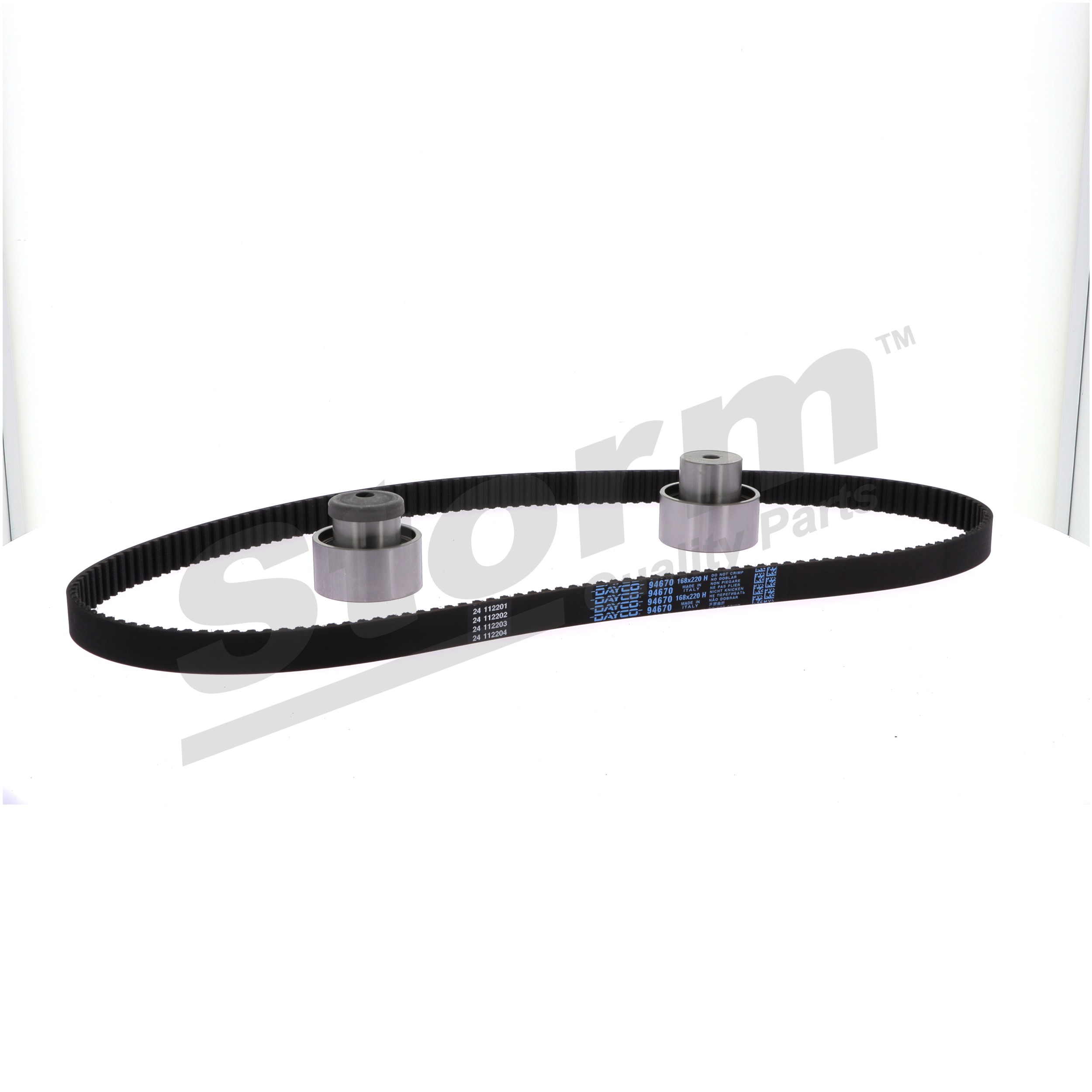 STORM QUALITY PARTS 5550080: Kit de correa de distribución Núm. dientes: 168, sin bomba de agua