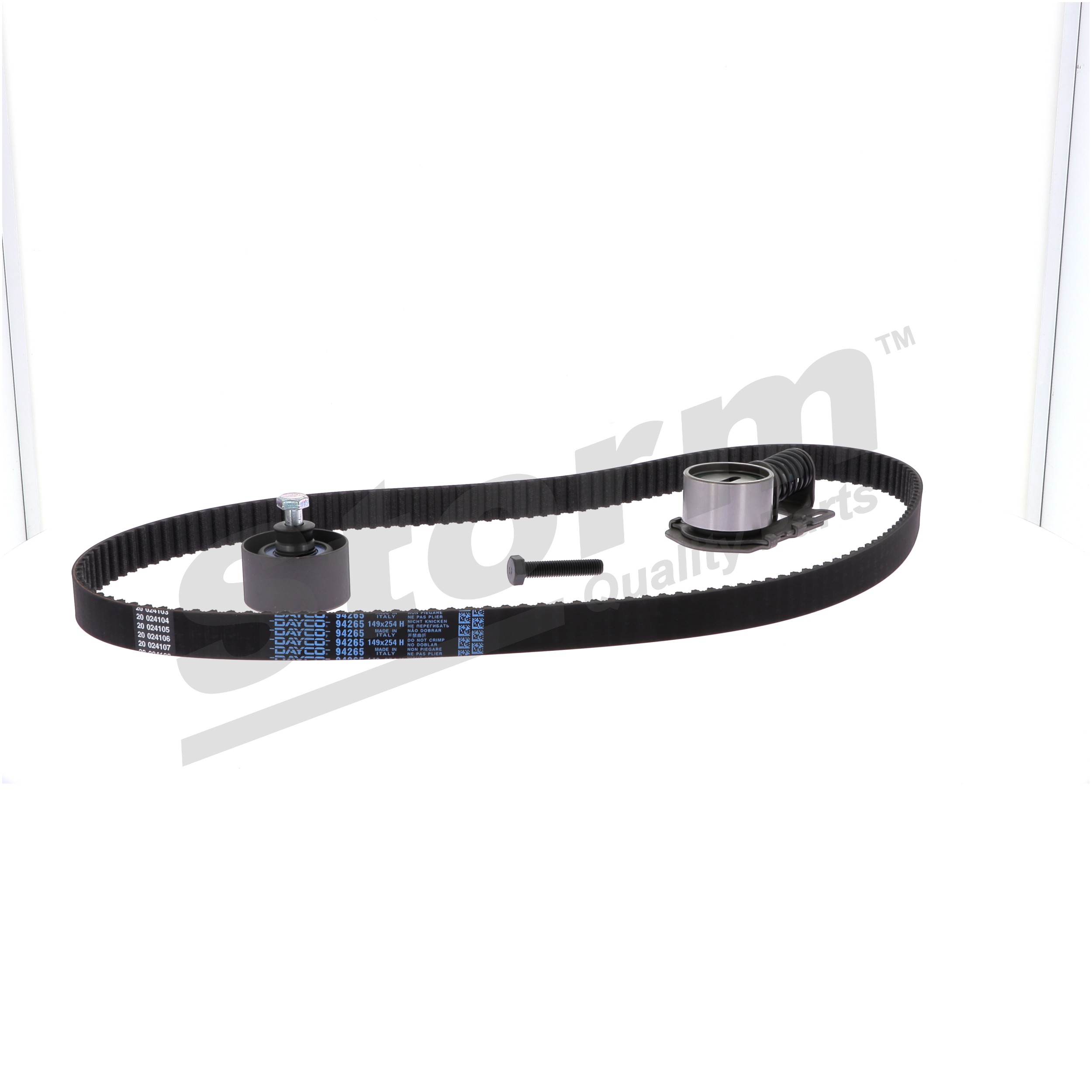 STORM QUALITY PARTS 5550112: Kit de distribution Nbr. dents: 149, sans pompe à eau