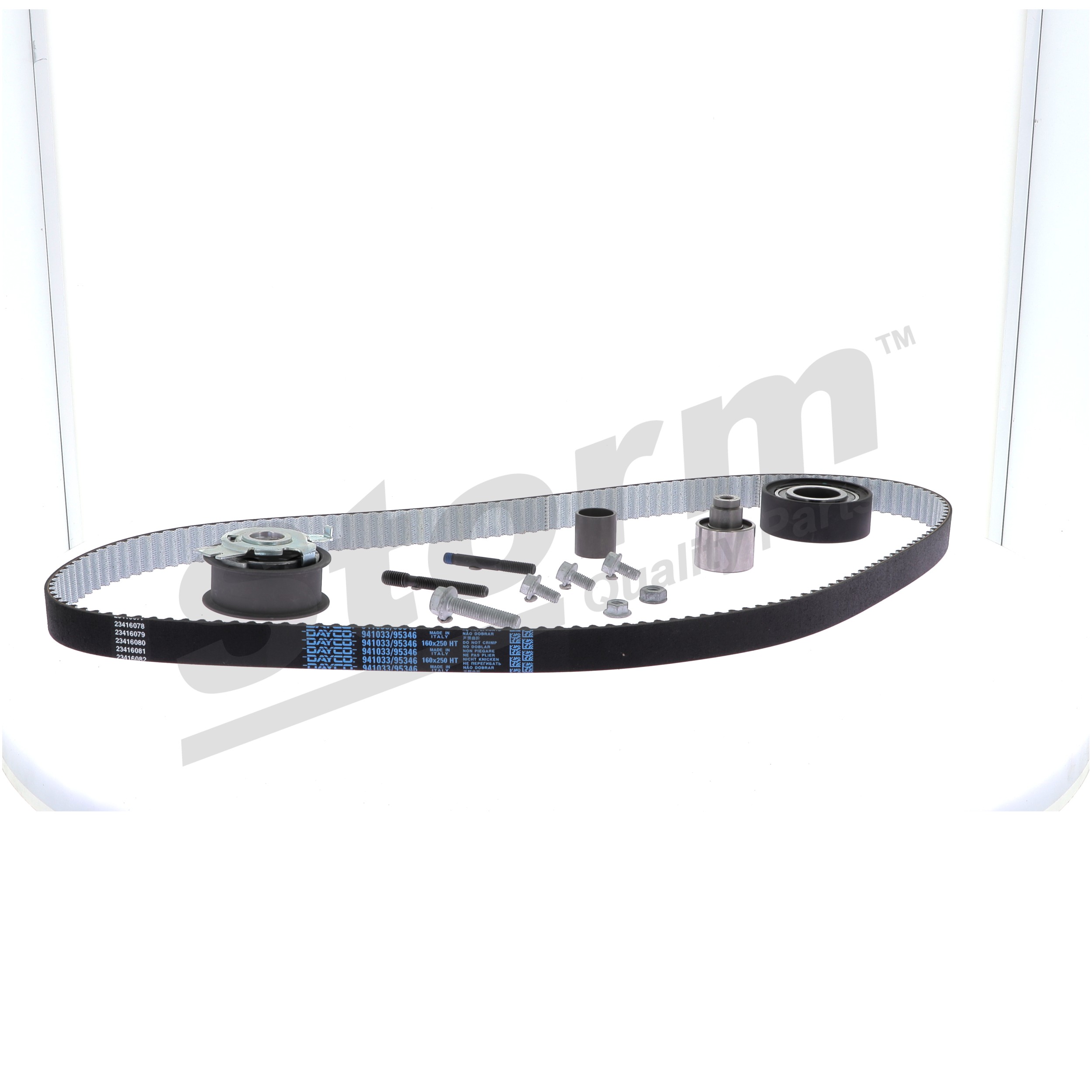 STORM QUALITY PARTS 5550335: Kit de distribution Nbr. dents: 160, sans pompe à eau