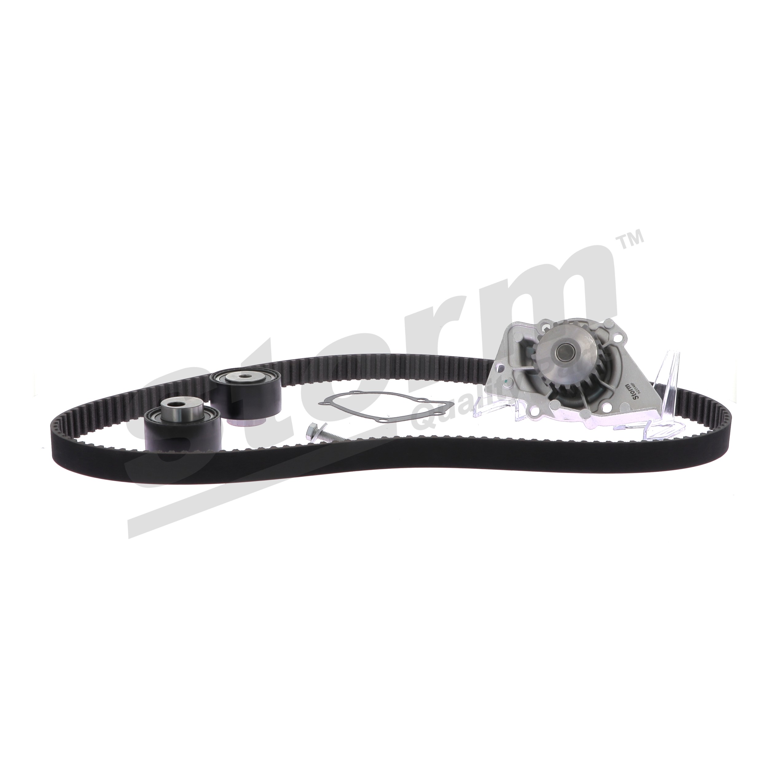 STORM QUALITY PARTS 5550567KP: Bomba de água + kit de correia dentada N.º dentes: 144, Largura: 254, 30mm, com bomba de água, com junta, com acessórios