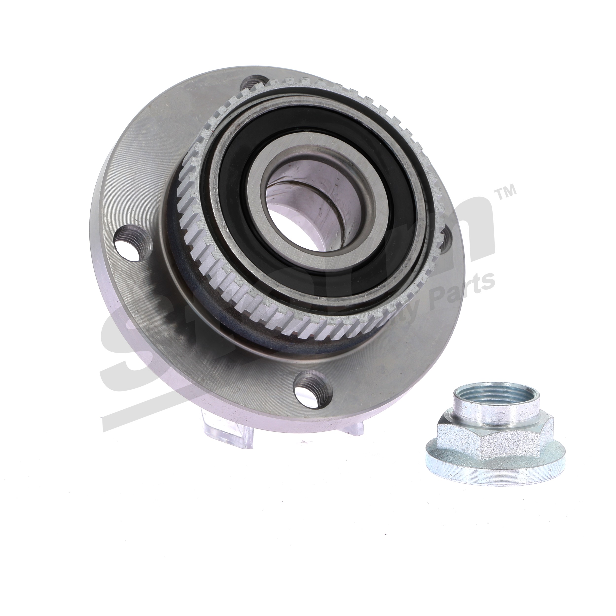 STORM QUALITY PARTS 590977: Juego de cojinete de rueda Eje delantero, Rodamiento integrado en buje de rueda, sin sensor ABS incorporado