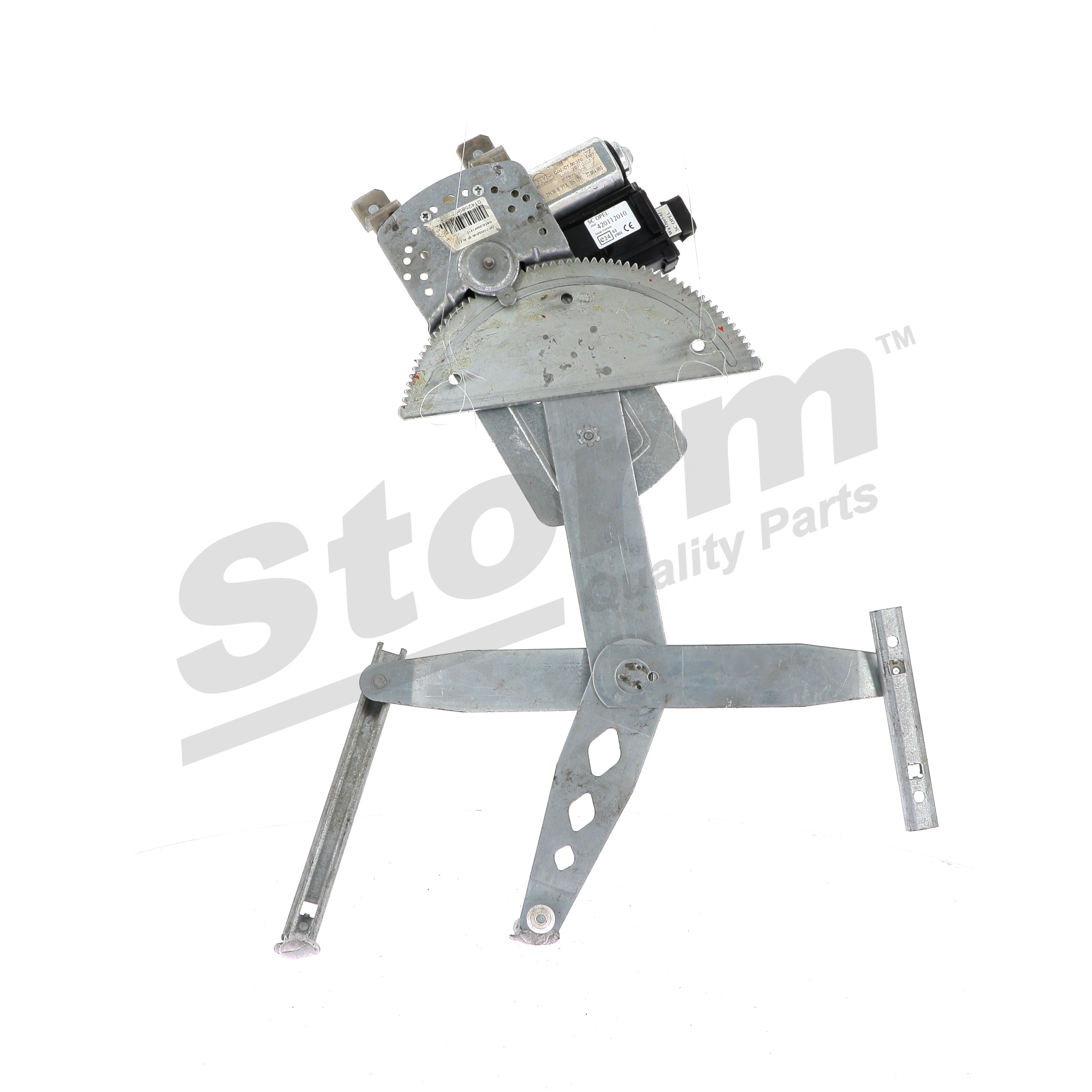 STORM QUALITY PARTS 61186: Fensterheber vorne rechts, elektrisch, mit Elektromotor