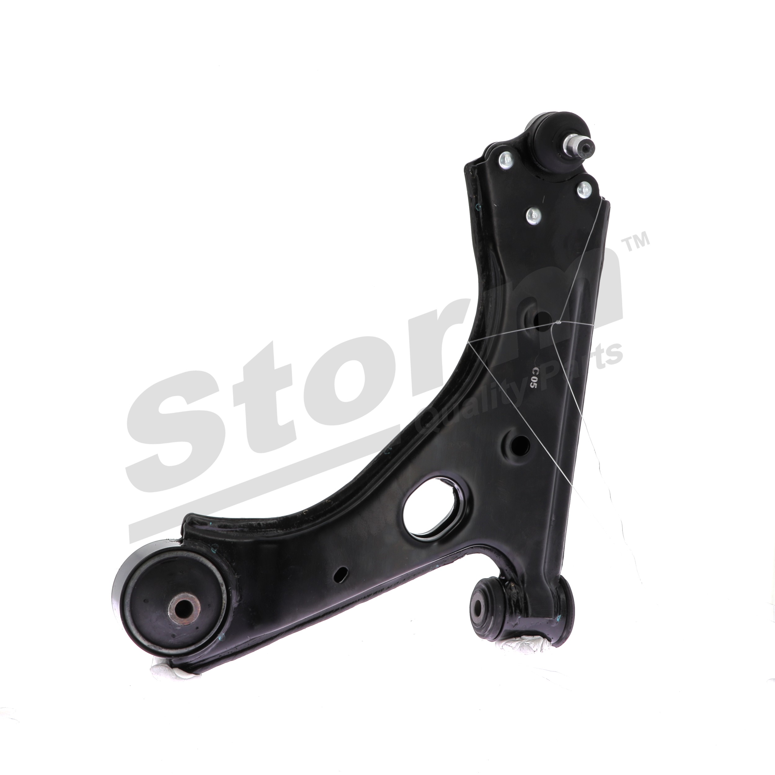 STORM QUALITY PARTS 61352: Barra oscilante de suspensión de ruedas Eje delantero, izquierda, con rótula de suspensión/carga