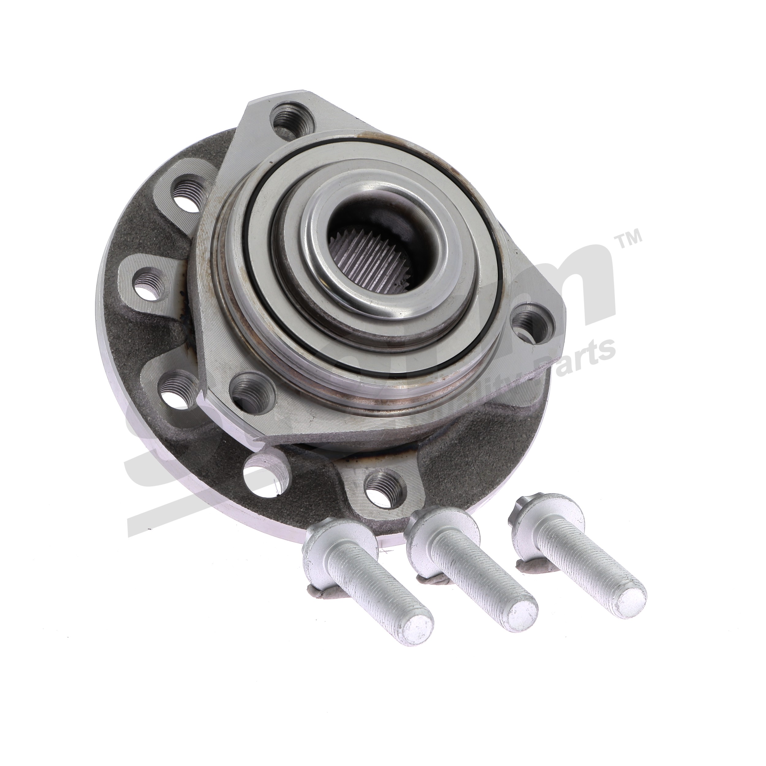 STORM QUALITY PARTS 63065: Juego de cojinete de rueda Eje delantero, Rodamiento integrado en buje de rueda, sin sensor ABS incorporado
