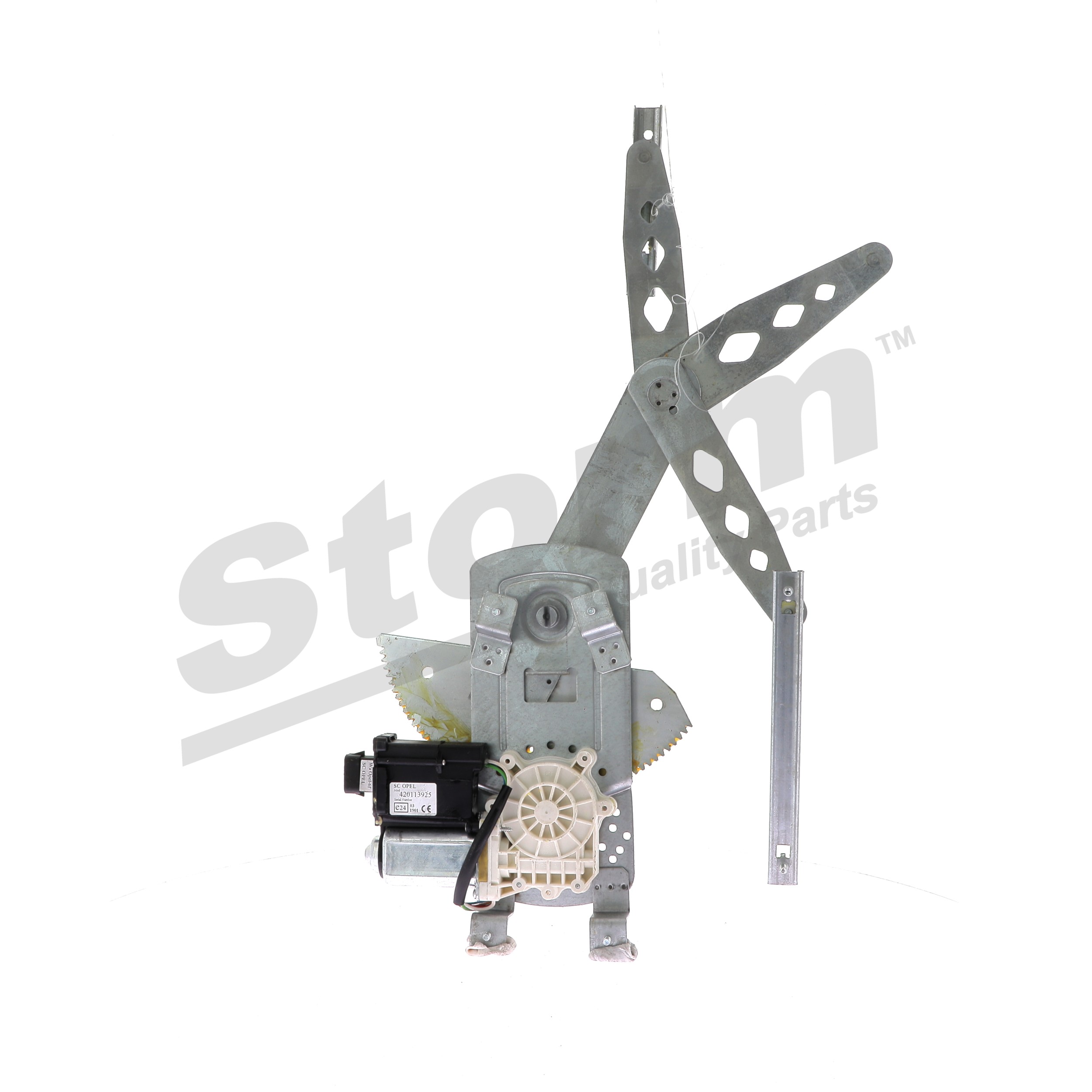 STORM QUALITY PARTS 63075: Elevalunas Delante, izquierda, eléctrico, con electromotor