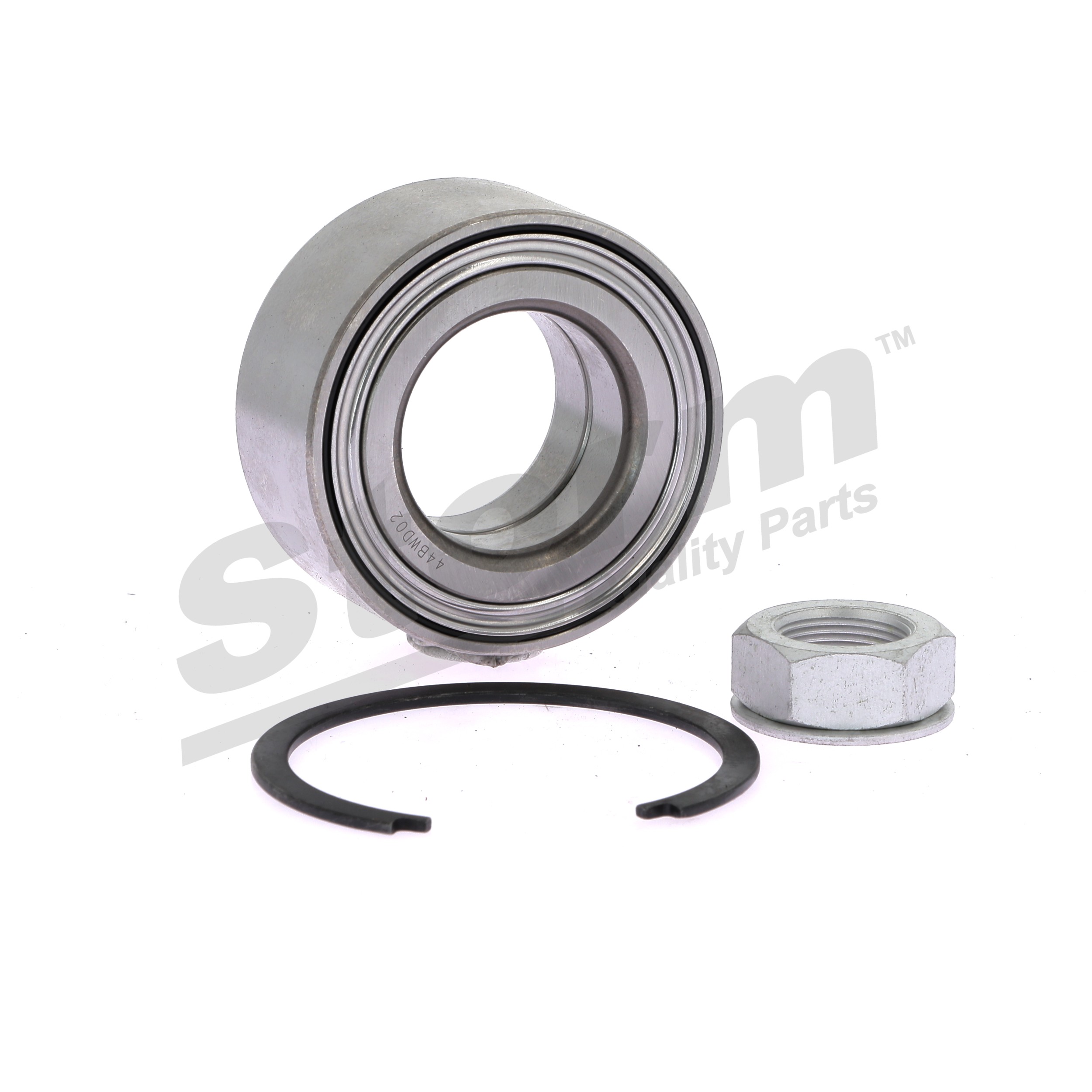 STORM QUALITY PARTS 670150: Juego de cojinete de rueda Eje delantero, sin buje de rueda, con sensor ABS incorporado