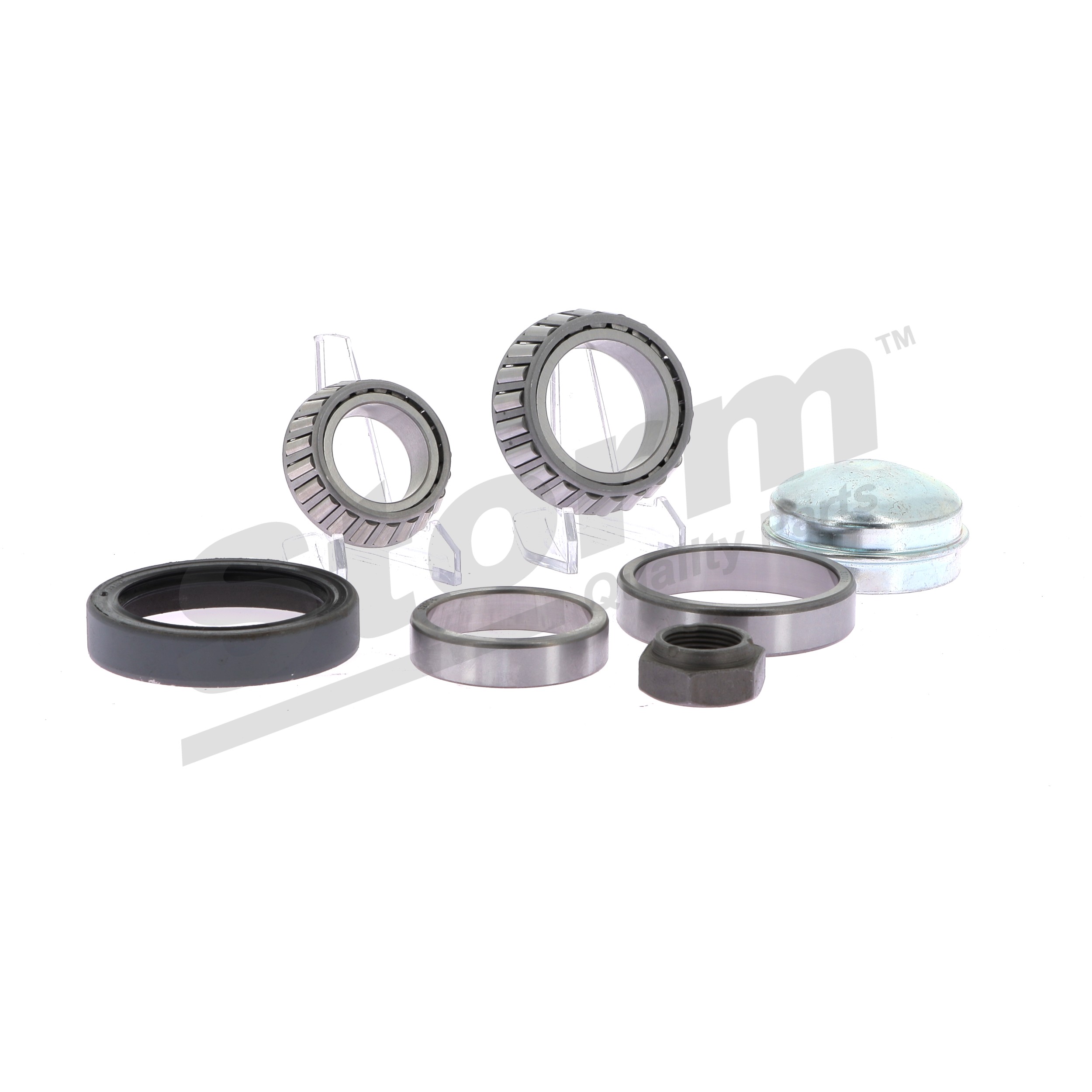 STORM QUALITY PARTS 671216: Juego de cojinete de rueda Eje trasero, sin buje de rueda, sin sensor ABS incorporado