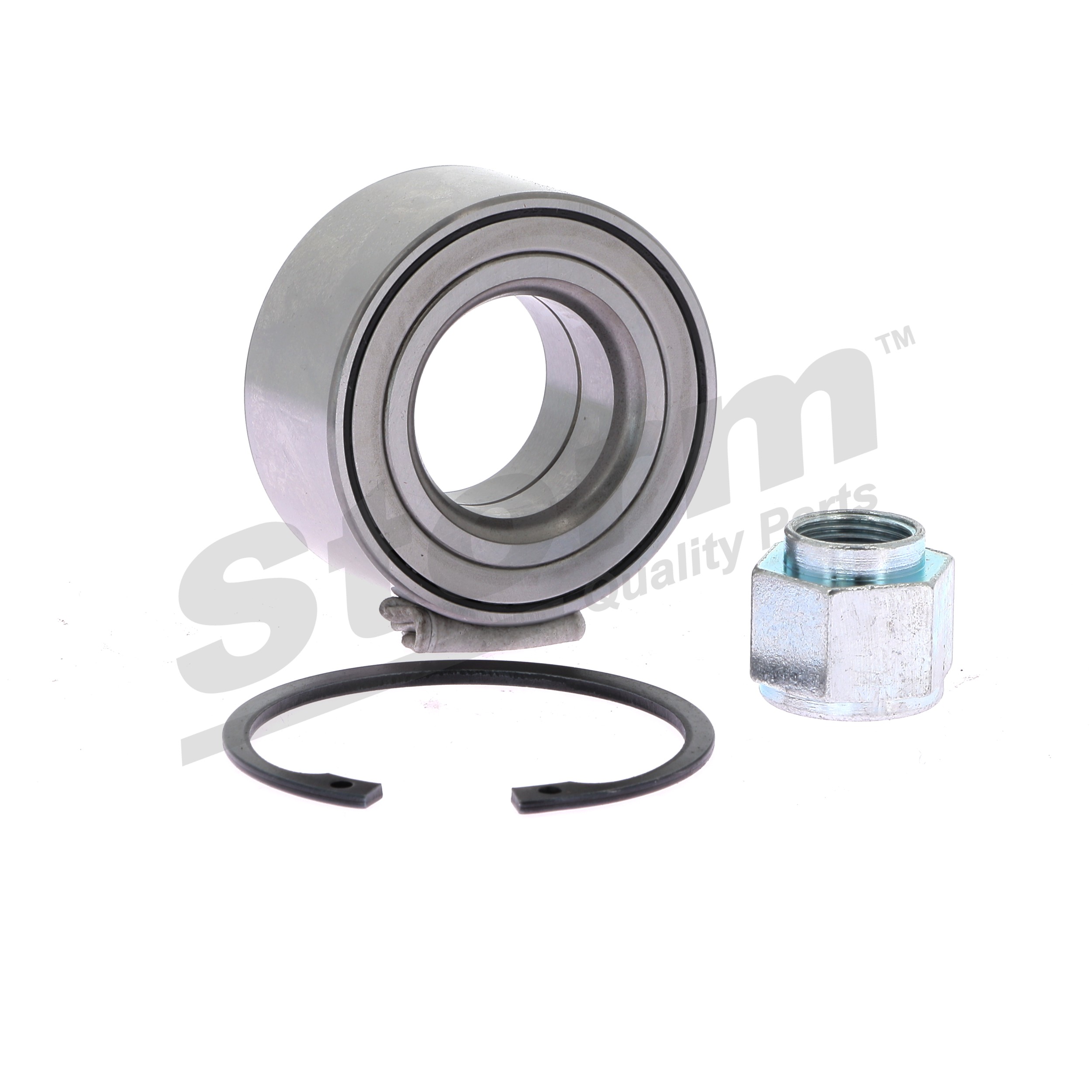 STORM QUALITY PARTS 690142: Juego de cojinete de rueda Eje delantero, sin buje de rueda, con sensor ABS incorporado