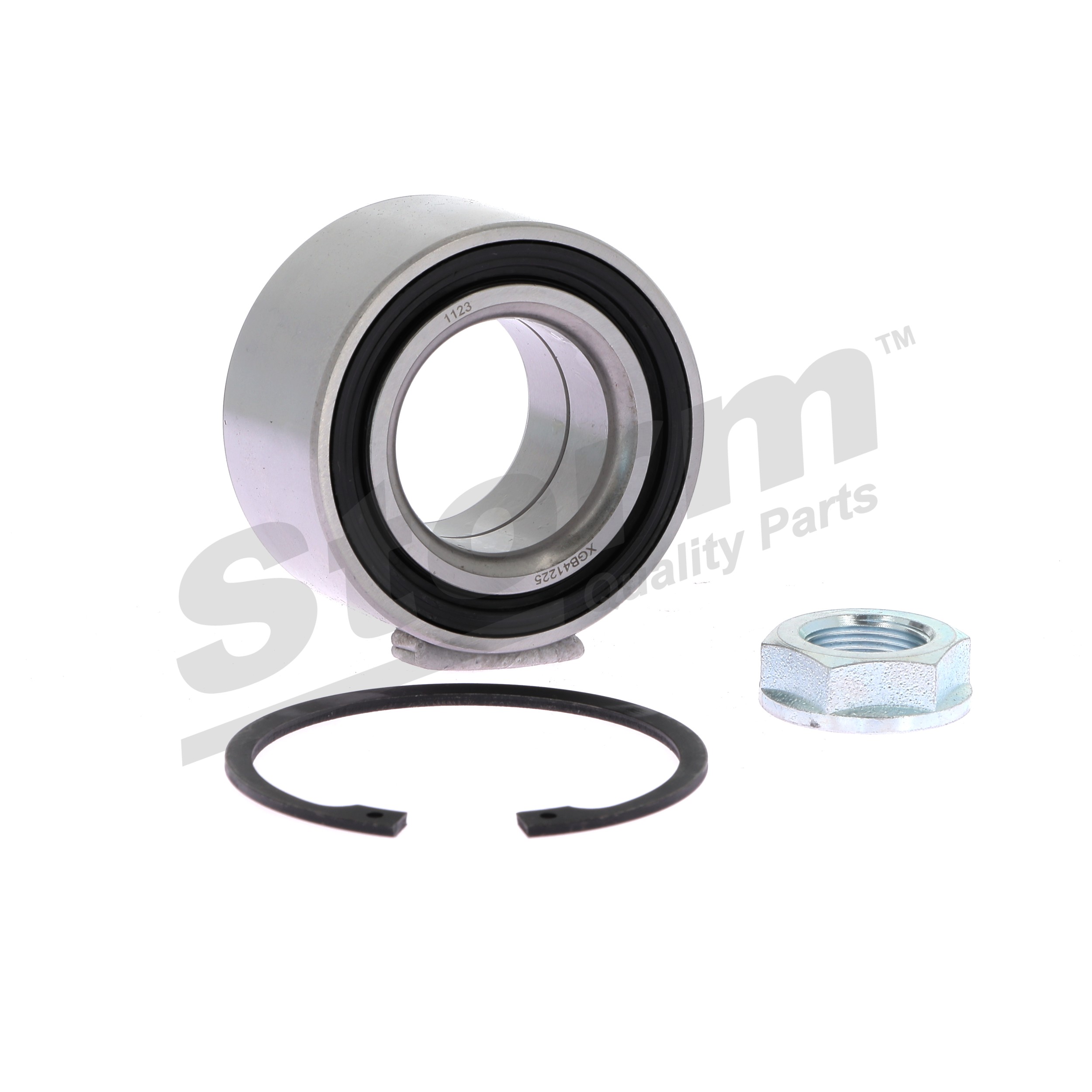STORM QUALITY PARTS 690564: Juego de cojinete de rueda Eje delantero, sin buje de rueda, con sensor ABS incorporado