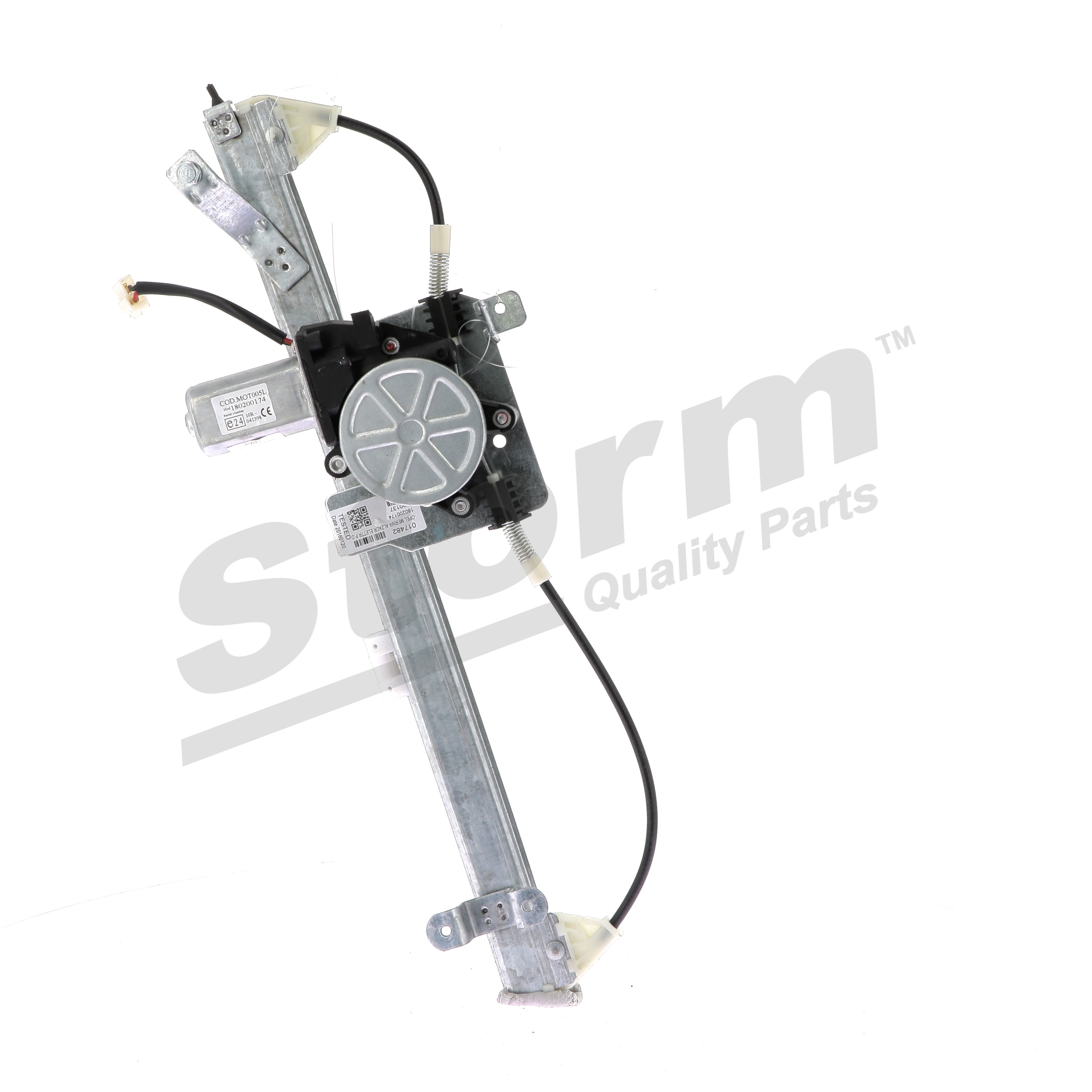 STORM QUALITY PARTS 691076: Fensterheber hinten rechts, elektrisch, mit Elektromotor
