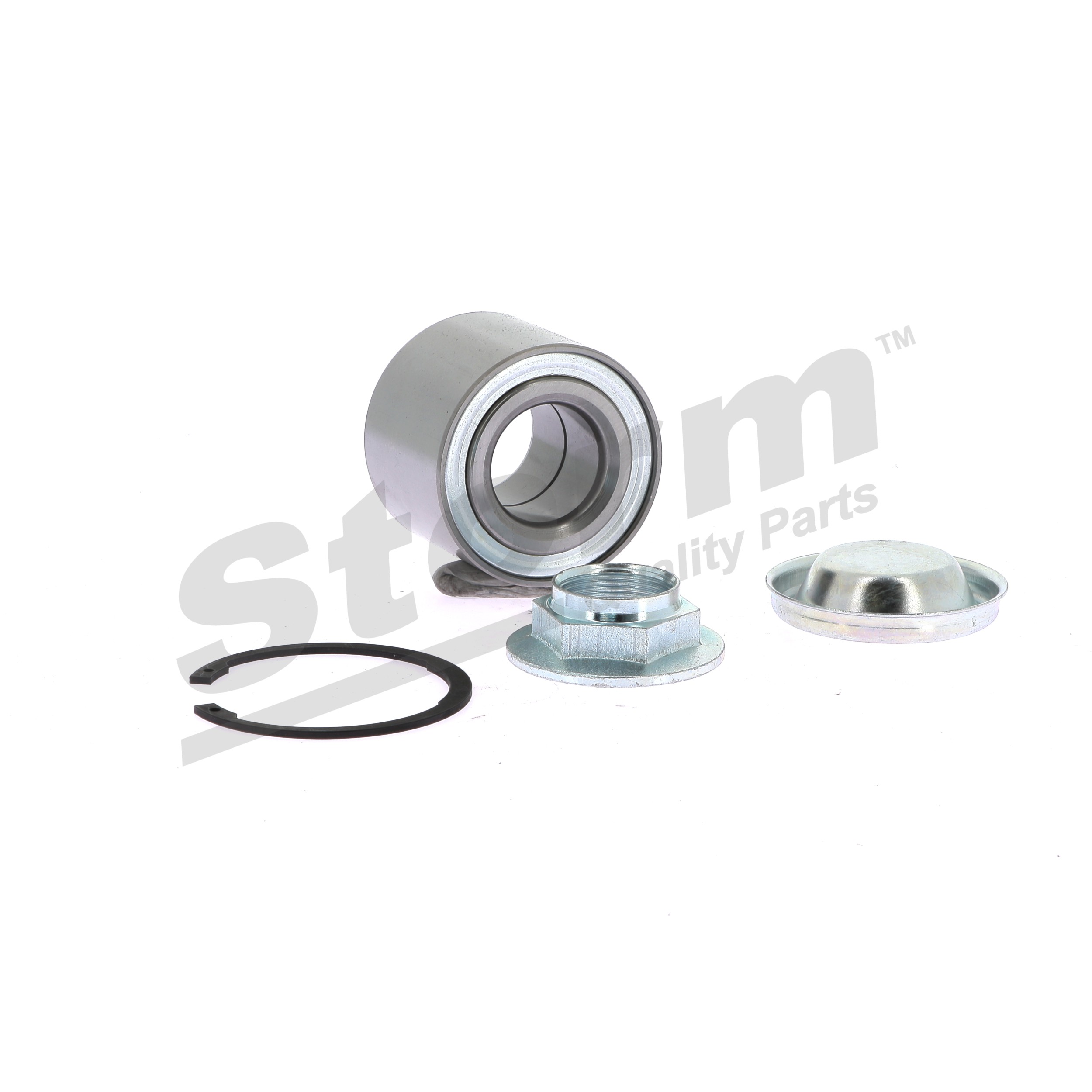 STORM QUALITY PARTS 691772: Juego de cojinete de rueda Eje trasero, sin buje de rueda, sin sensor ABS incorporado