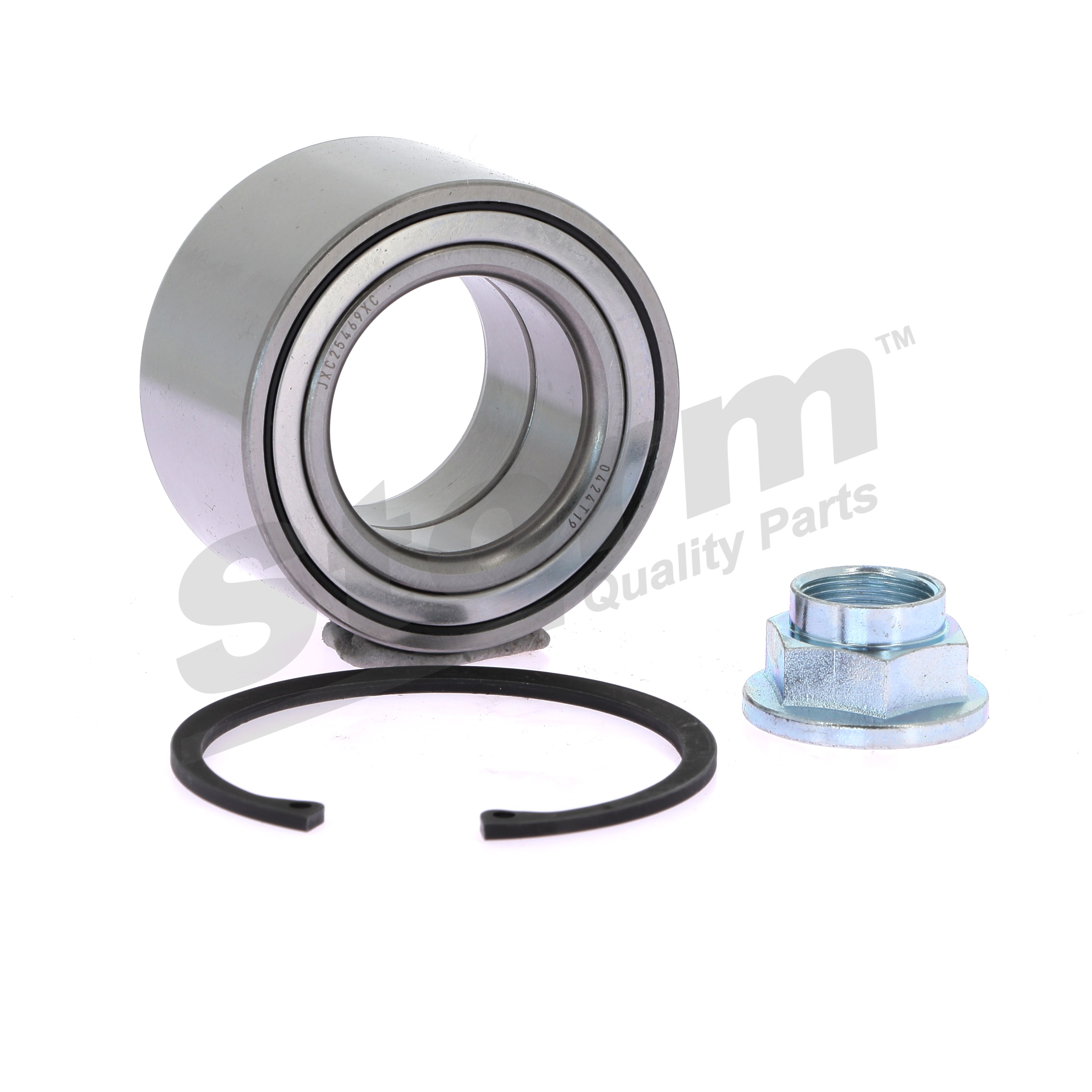 STORM QUALITY PARTS 790759: Juego de cojinete de rueda Eje delantero, sin buje de rueda, sin sensor ABS incorporado