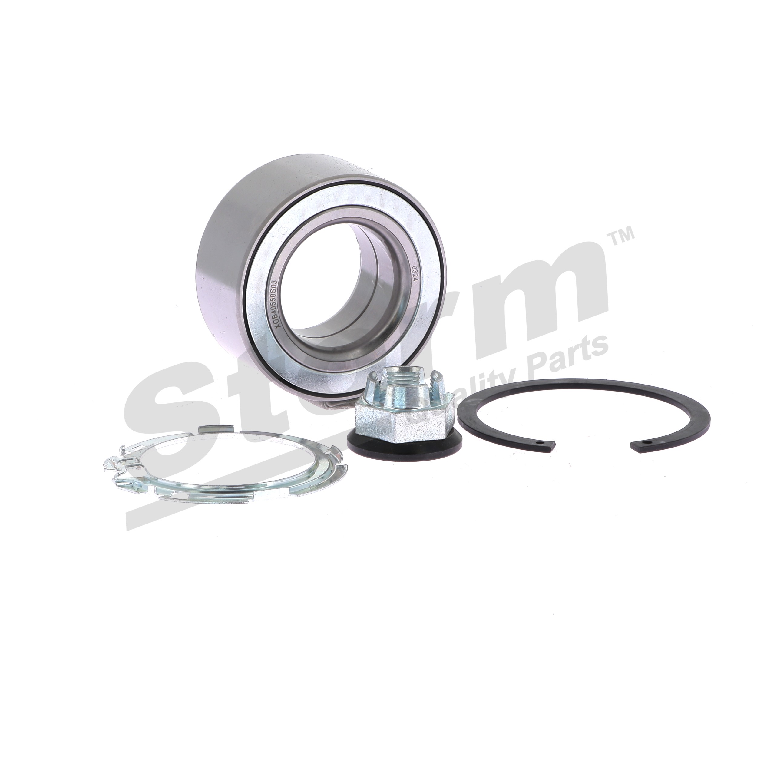 STORM QUALITY PARTS 790864: Juego de cojinete de rueda Eje delantero, sin buje de rueda, con sensor ABS incorporado
