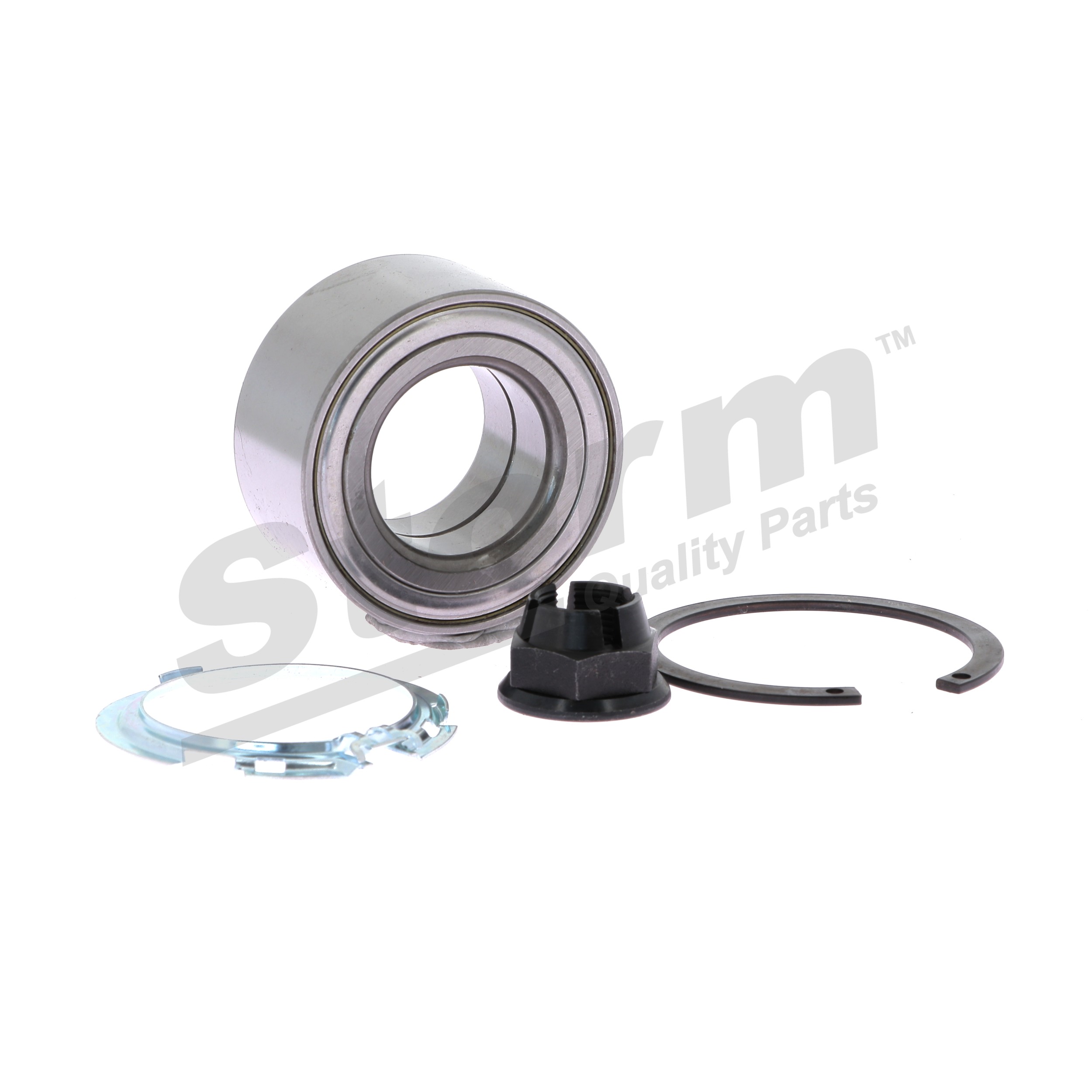 STORM QUALITY PARTS 790867: Juego de cojinete de rueda Eje delantero, sin buje de rueda, con sensor ABS incorporado