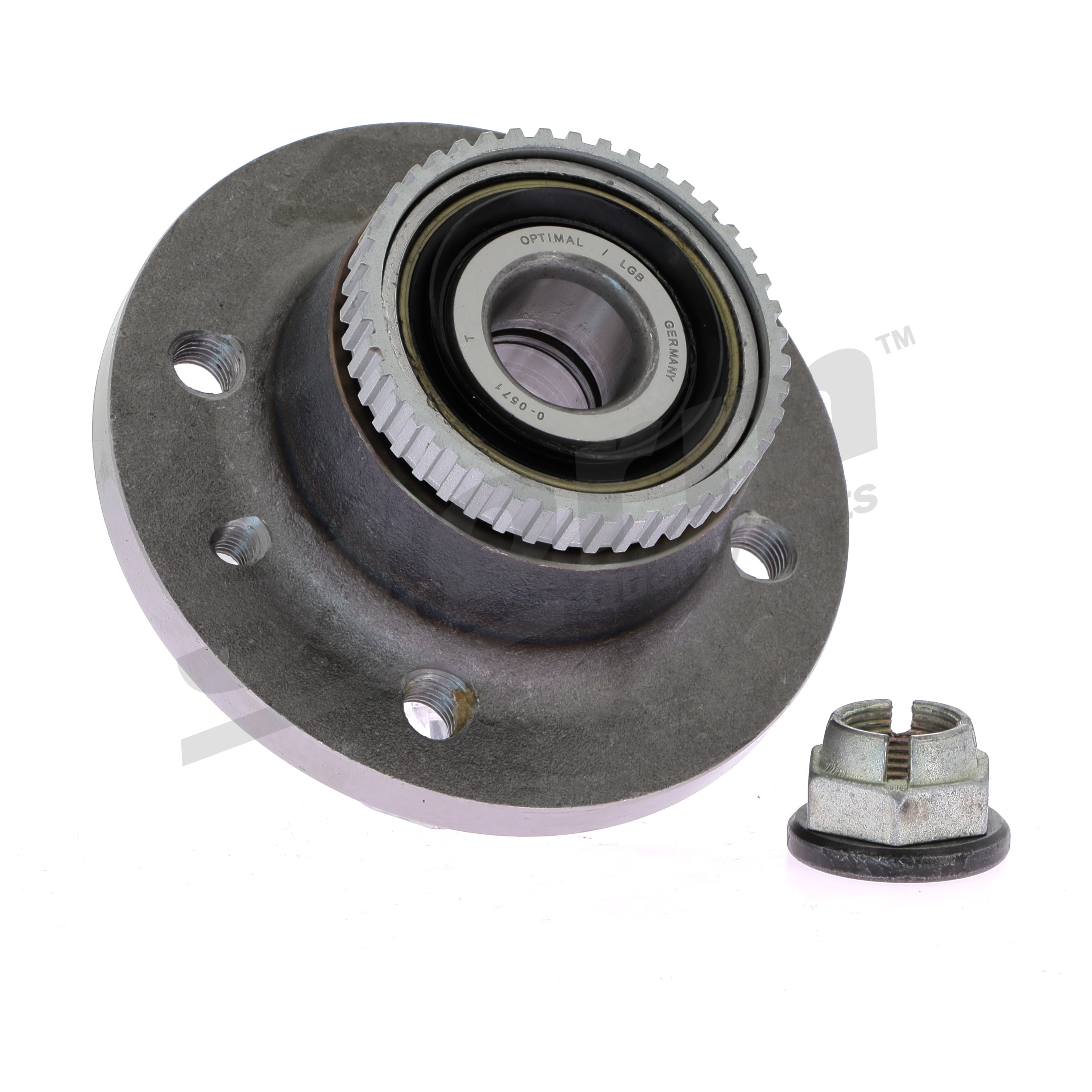 STORM QUALITY PARTS 791246: Juego de cojinete de rueda Eje trasero, Rodamiento integrado en buje de rueda, con sensor ABS incorporado