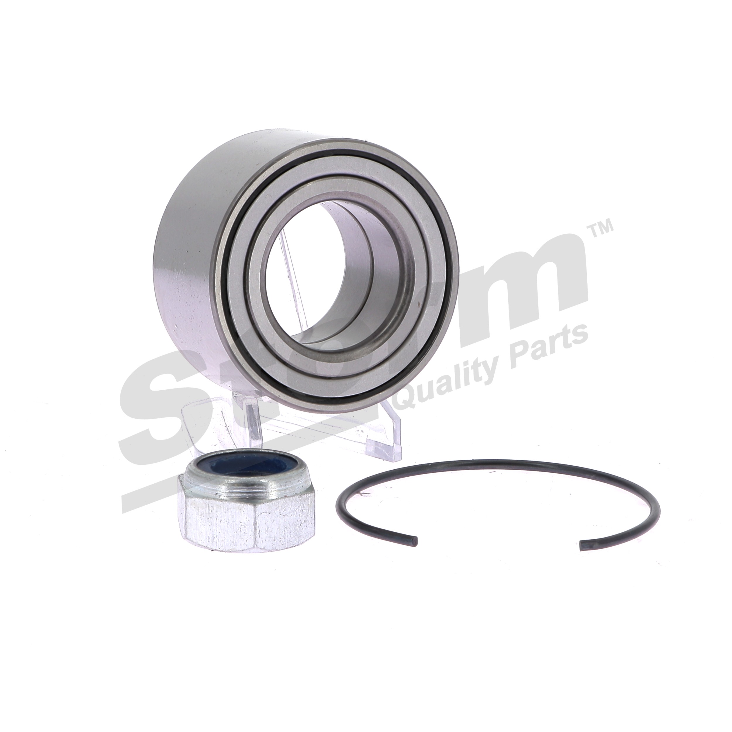 STORM QUALITY PARTS 80066: Juego de cojinete de rueda Eje delantero, sin buje de rueda, sin sensor ABS incorporado