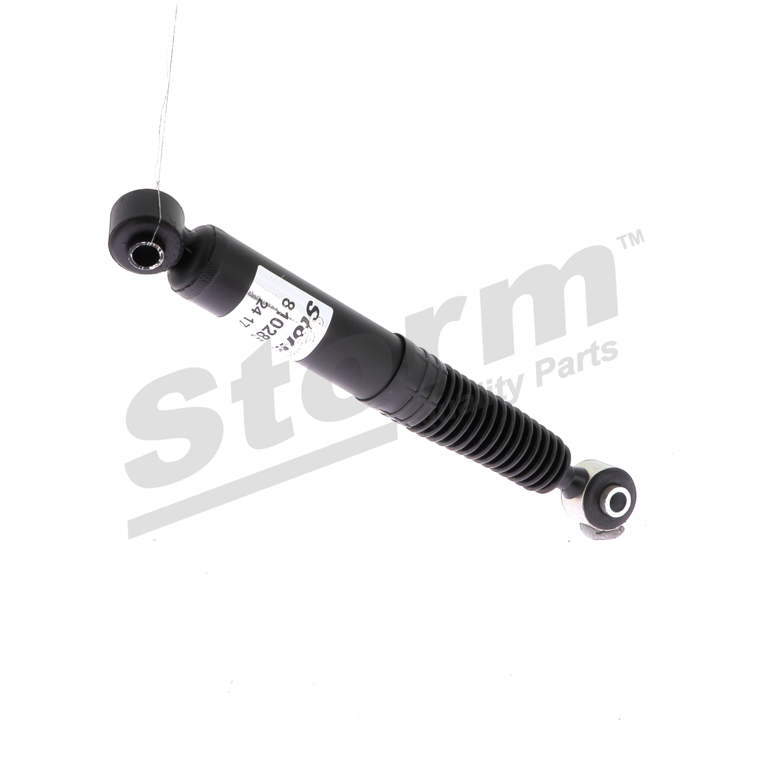 STORM QUALITY PARTS 810285: Amortiguador Eje trasero, Presión de aceite, Presión de gas, Columna de amortiguador, Amortiguador con muelle de tope