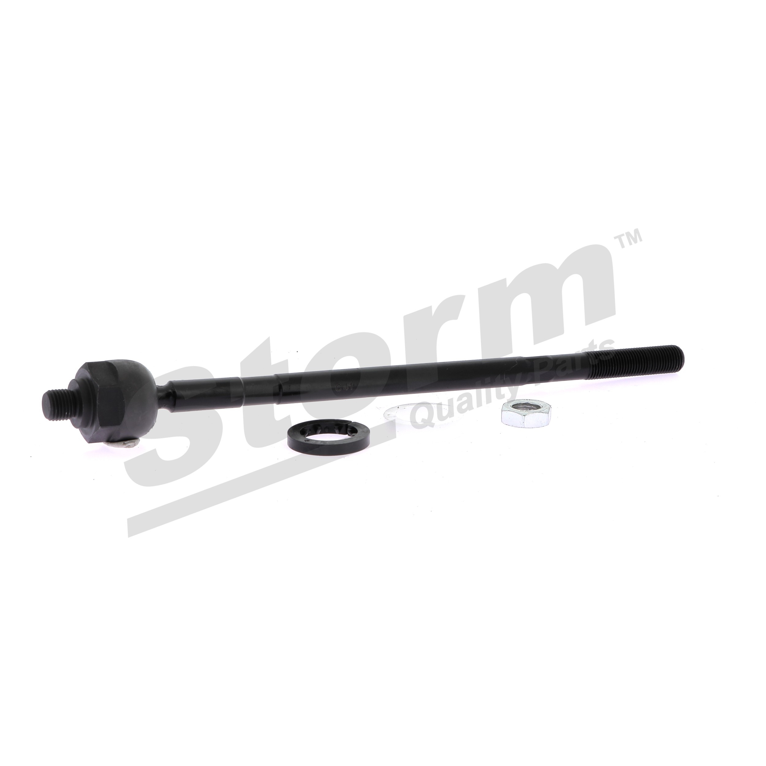 STORM QUALITY PARTS 81058: Axialgelenk, Spurstange Vorderachse beidseitig, 323mm