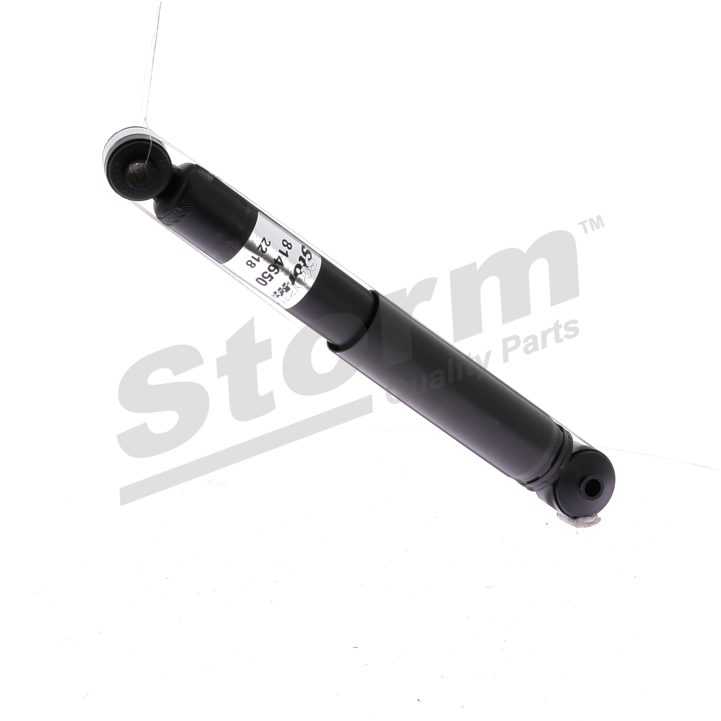 STORM QUALITY PARTS 814650: Amortizators Aizmugurējais tilts, Eļļas spiediens, Gāzes spiediens, Amortizatora statne, Amortizators ar integrētu atsperi