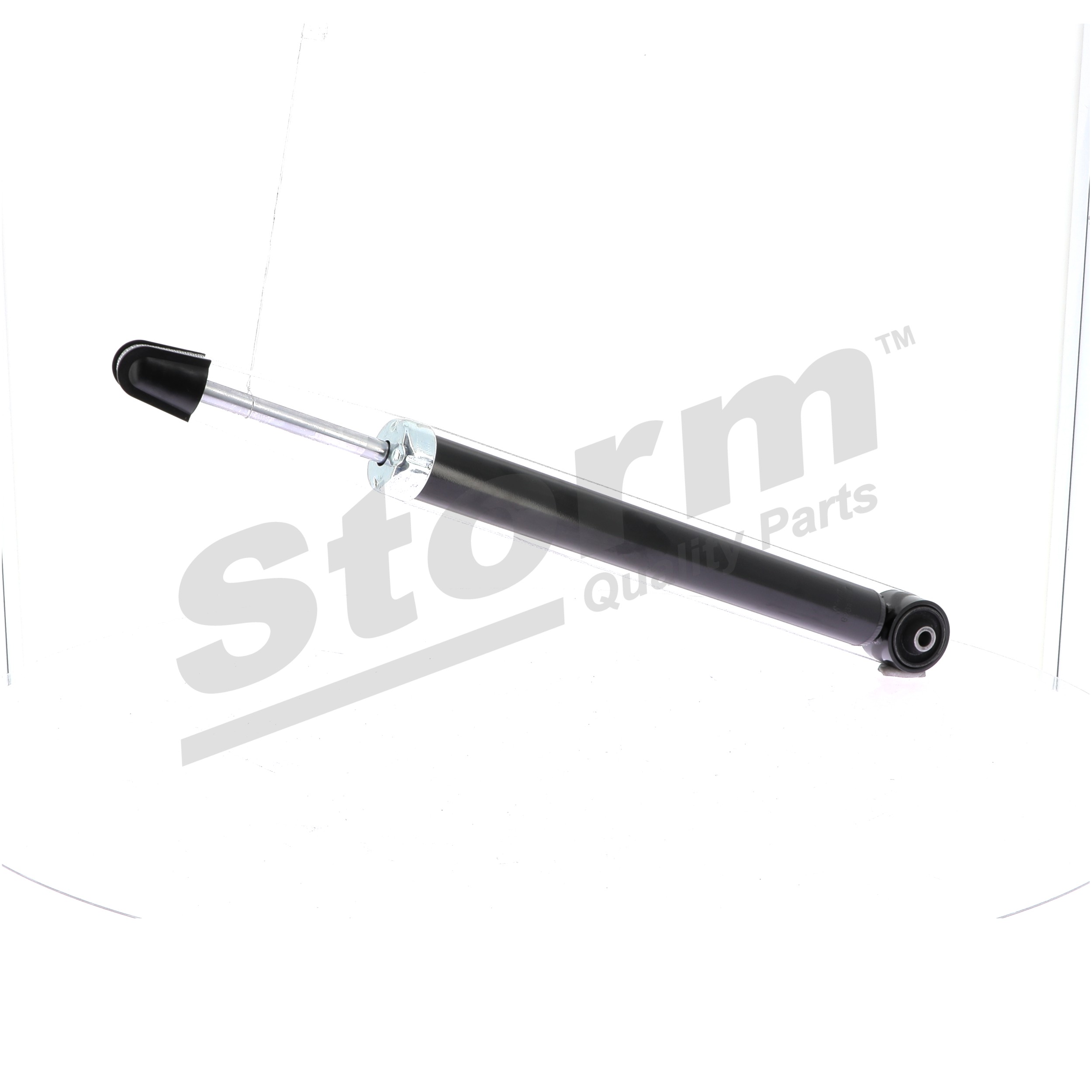 STORM QUALITY PARTS 815904: Schokdemper Achteras, Oliedruk, Gasdruk, Veerpoot, Demper met aanslagveer