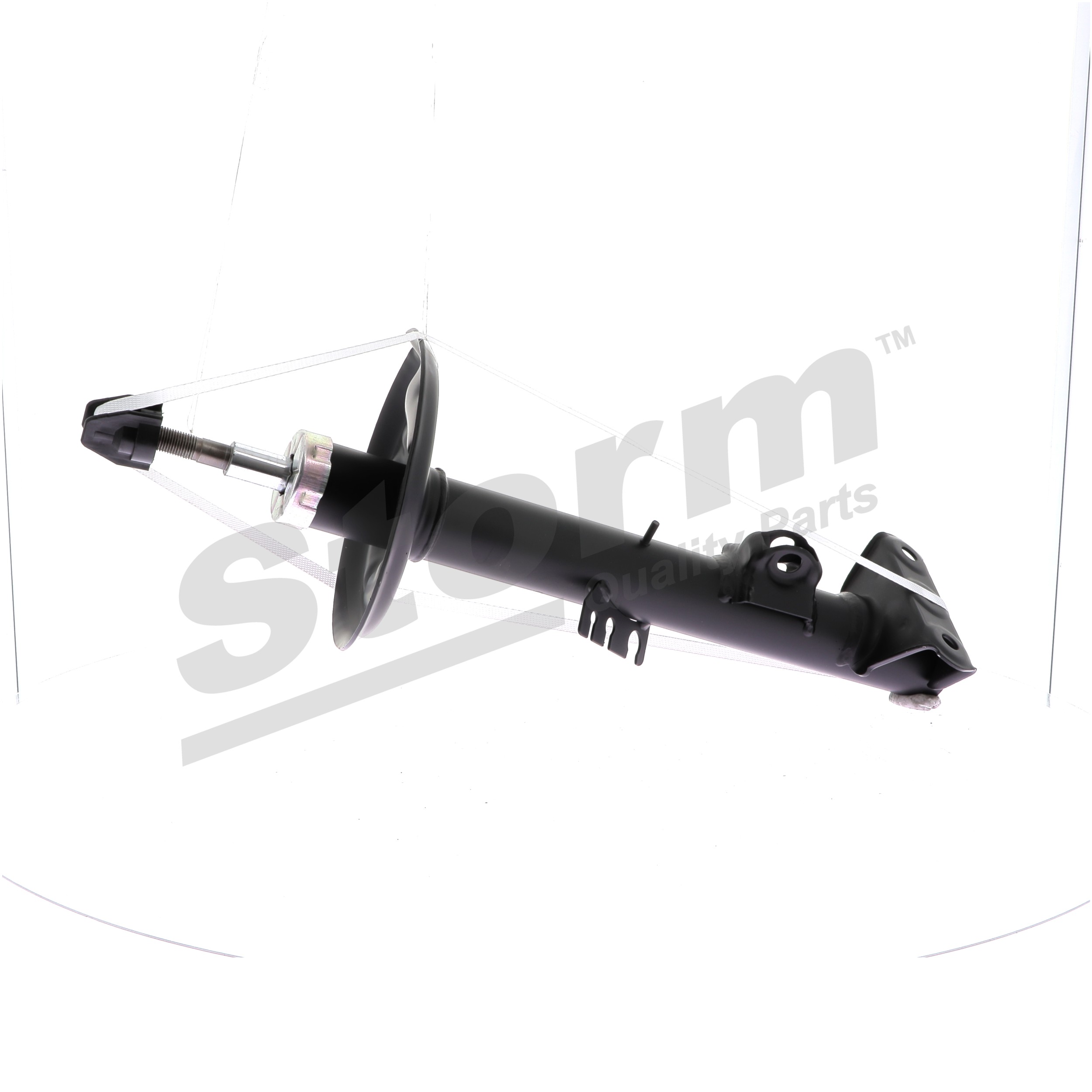 STORM QUALITY PARTS 818151: Amortiguador Eje delantero, derecha, Presión de aceite, Presión de gas, Columna de amortiguador