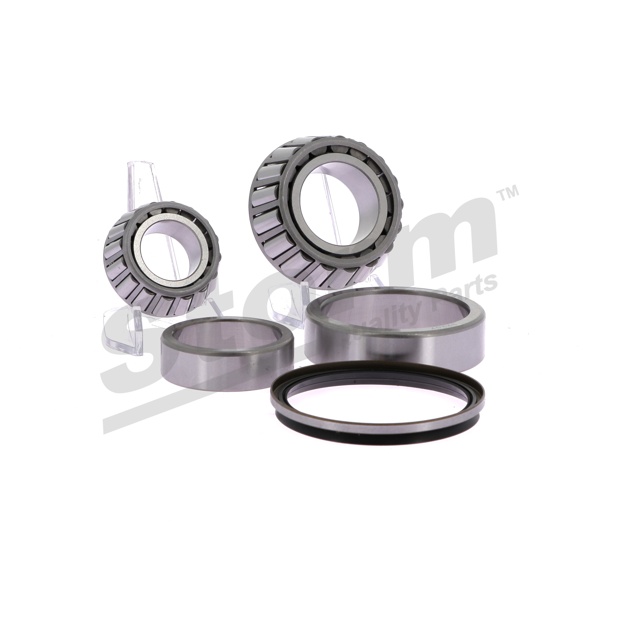 STORM QUALITY PARTS 83567: Juego de cojinete de rueda Eje trasero, sin buje de rueda, sin sensor ABS incorporado