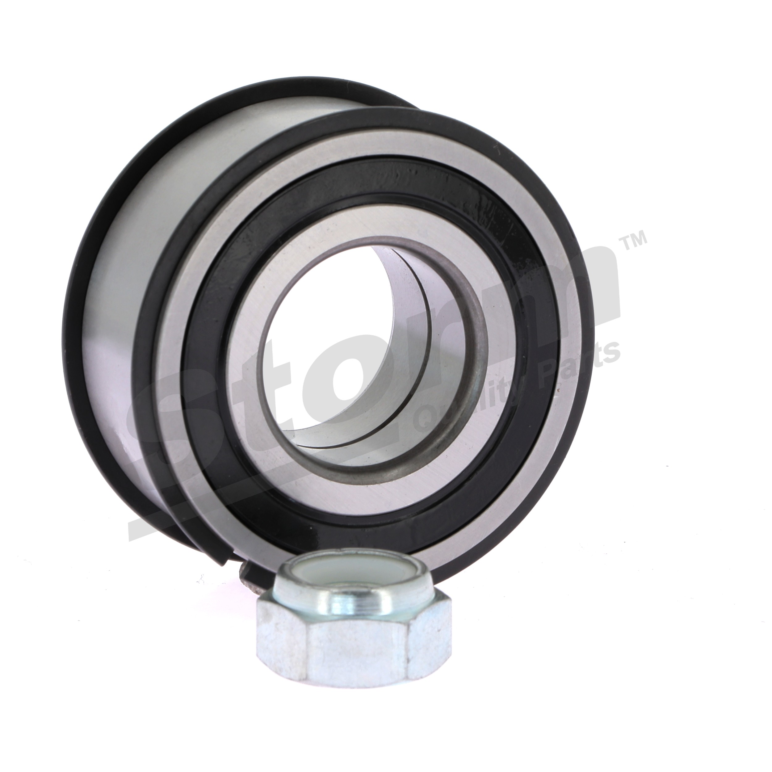 STORM QUALITY PARTS 87165: Juego de cojinete de rueda Eje delantero, sin buje de rueda, sin sensor ABS incorporado