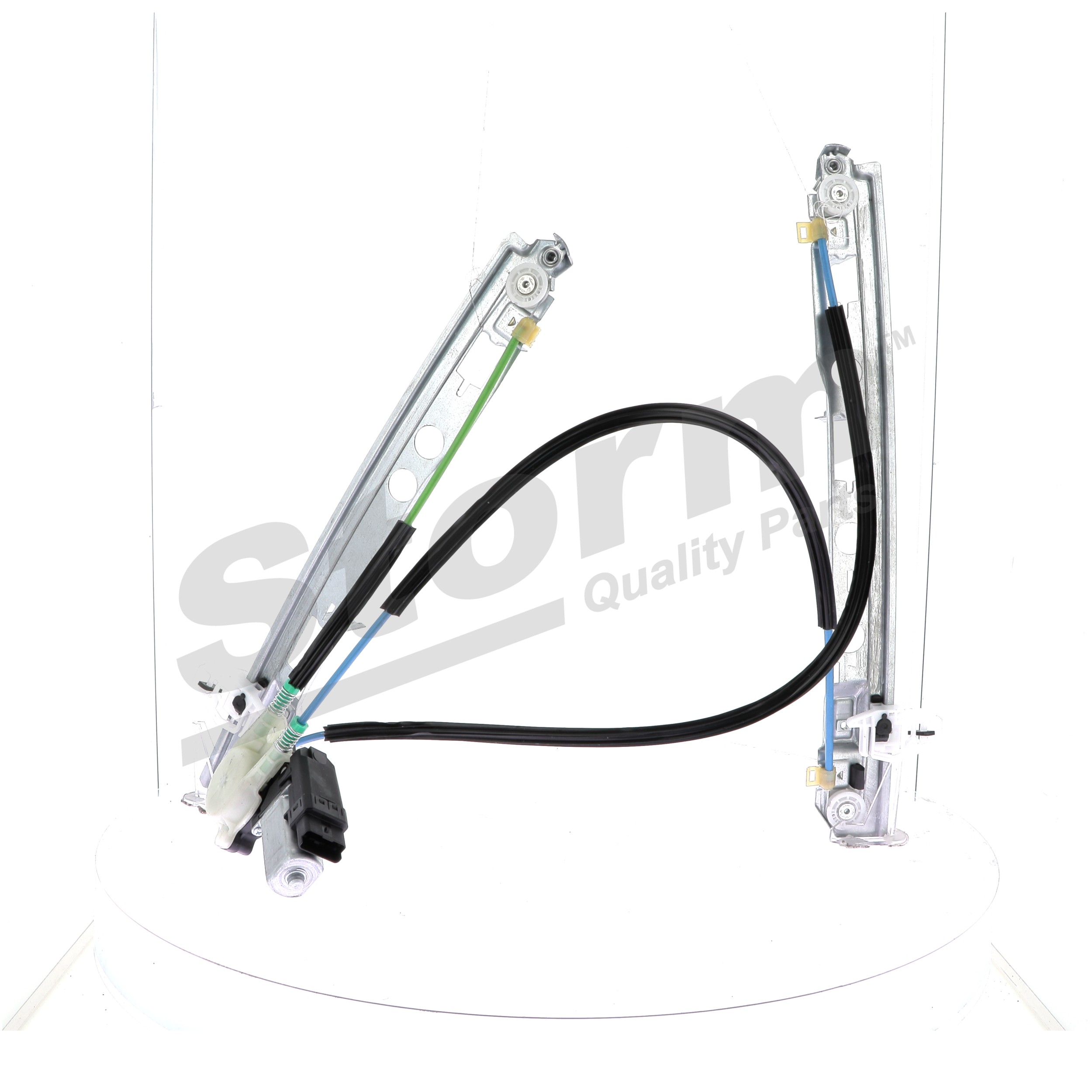 STORM QUALITY PARTS 87278: Elevalunas Delante, derecha, eléctrico, con electromotor