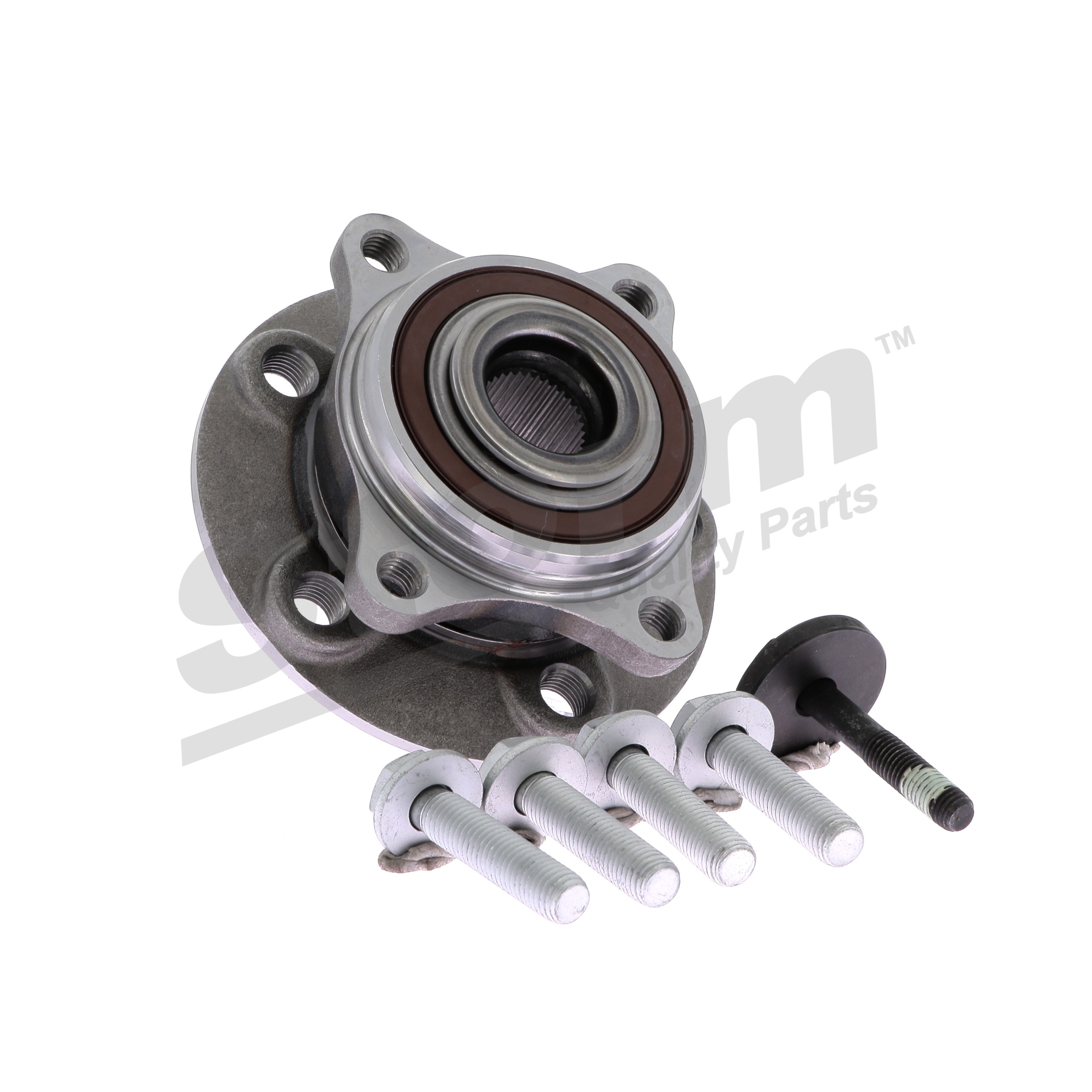 STORM QUALITY PARTS 880767: Σετ ρουλεμάν τροχών μπροστινός άξονας, Ρουλεμάν ενσωματωμένο στο μουαγιέ, χωρίς ενσωματωμένο αισθητήρα του ABS